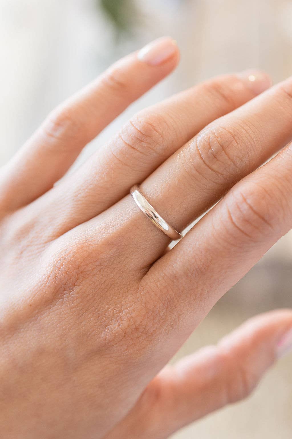 Thick Half Round Ring - Proper