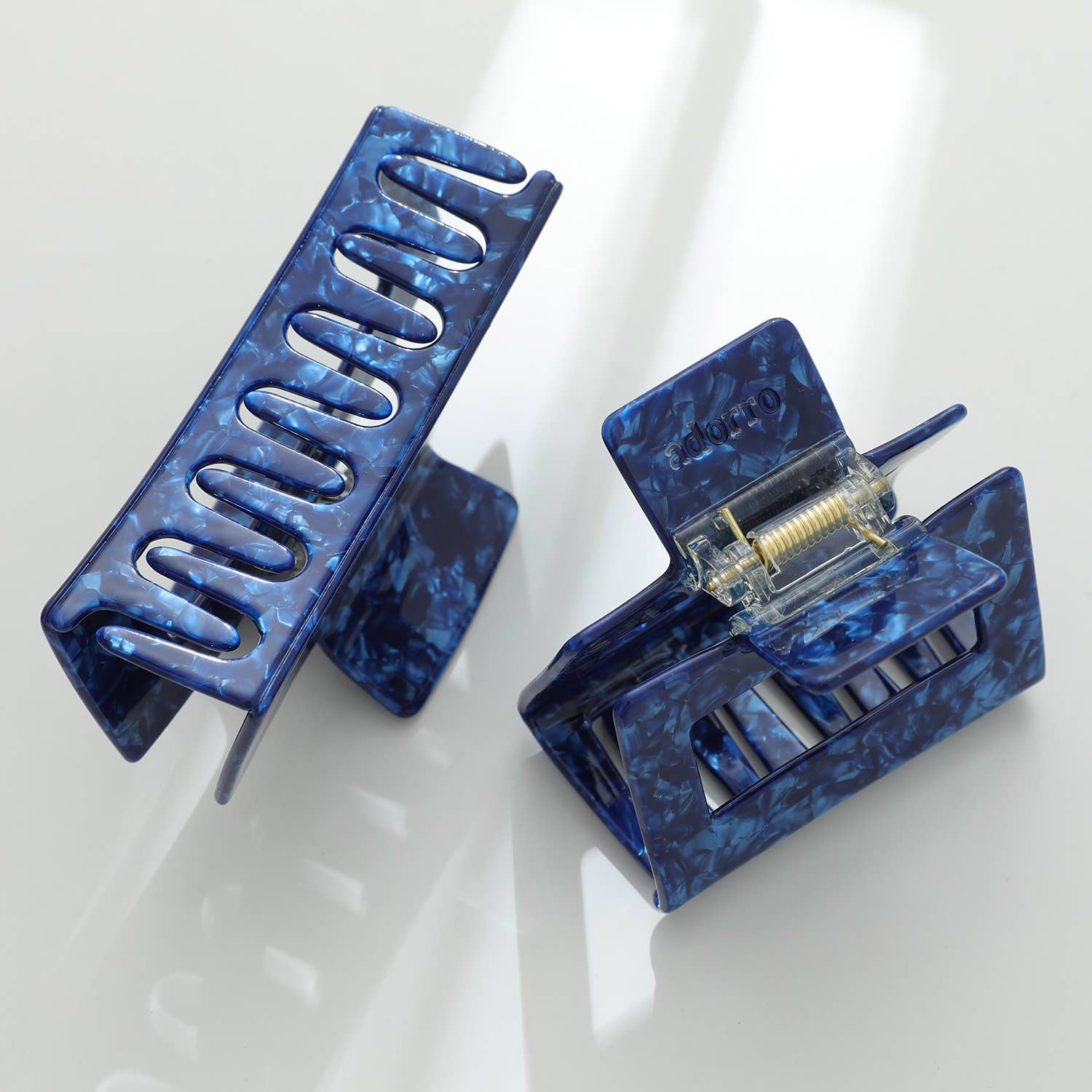 Denim Blue Large Claw Clip - Proper