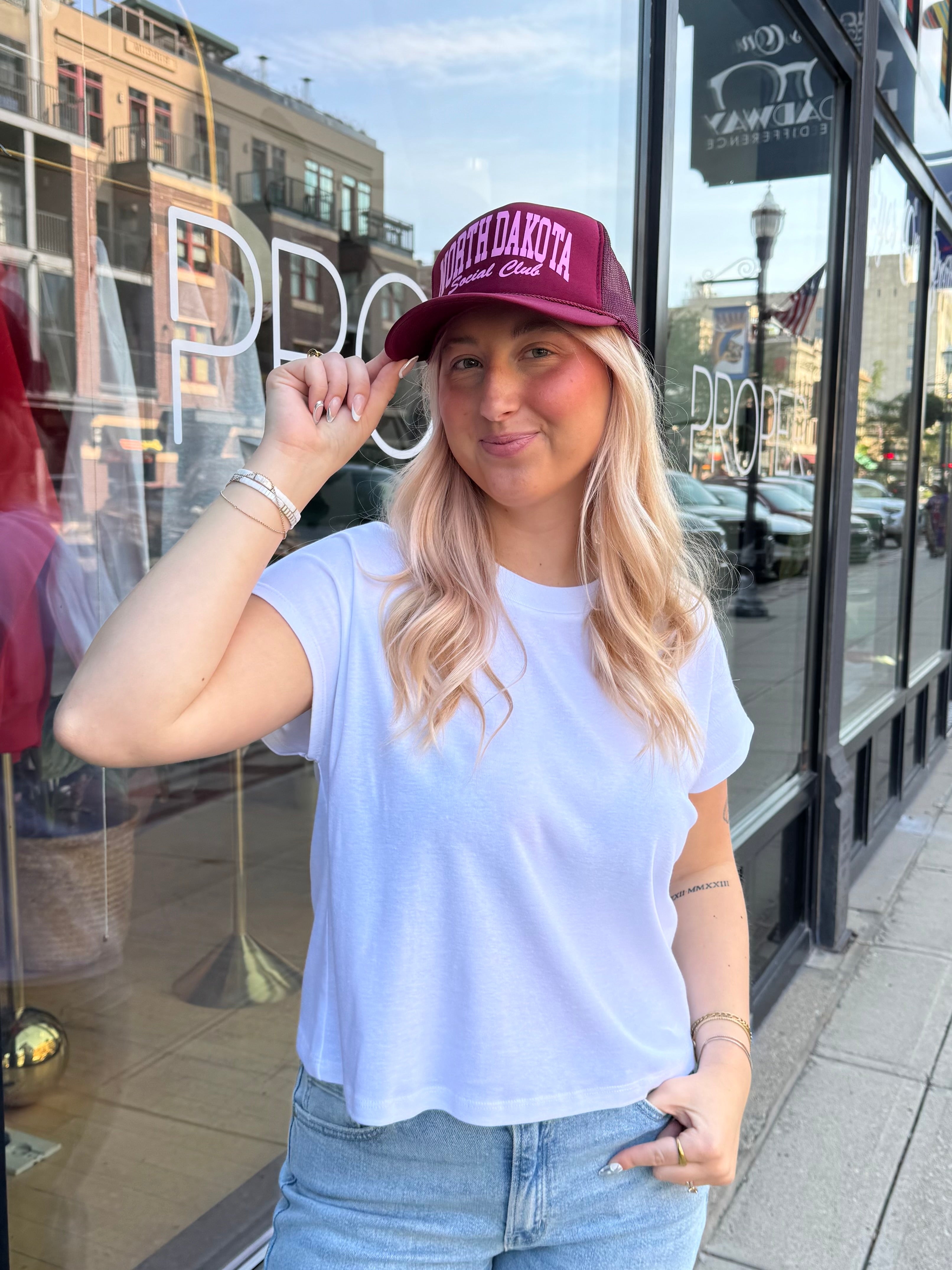 North Dakota Social Club Trucker Hat - Proper
