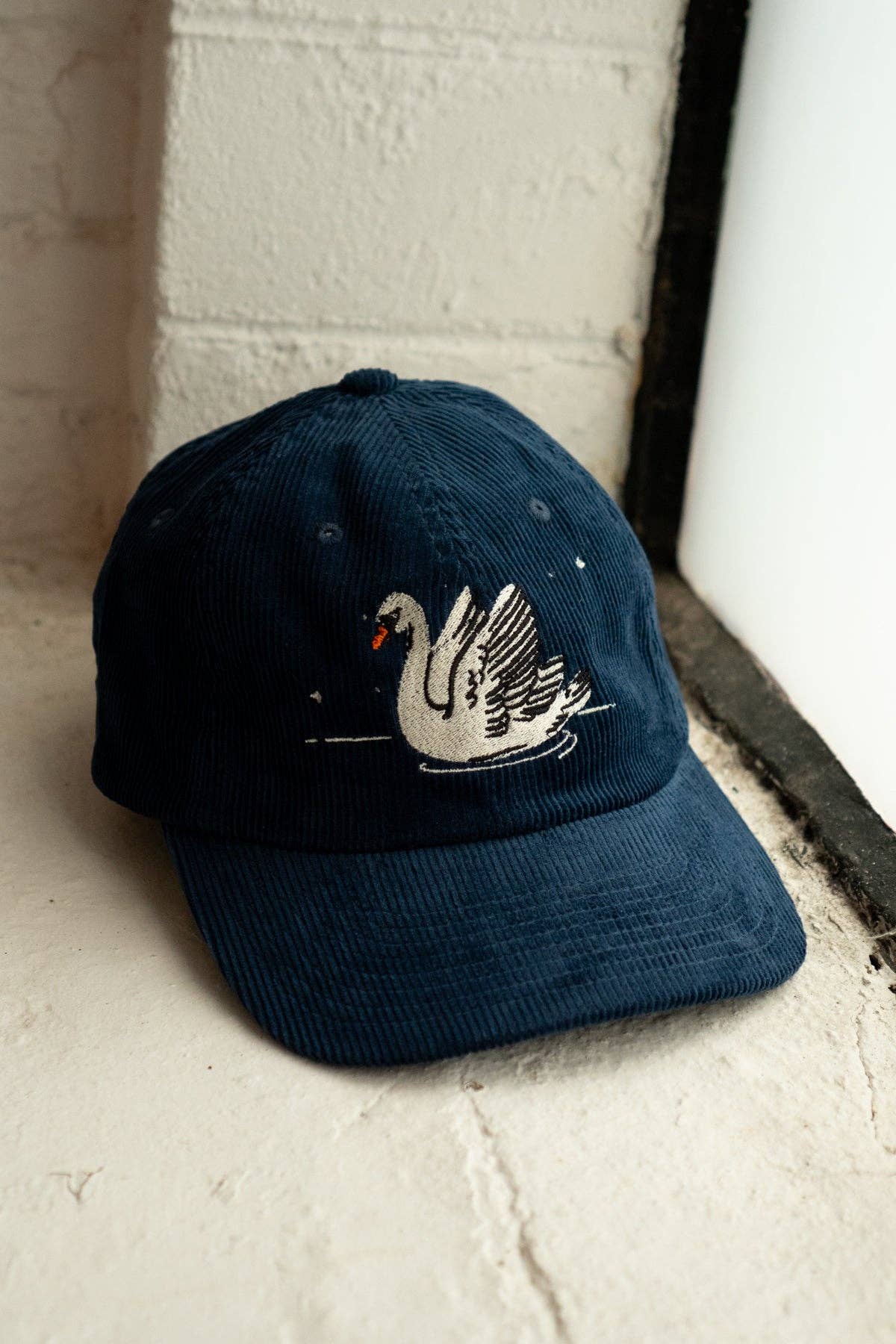 Night Swans Corduroy Hat
