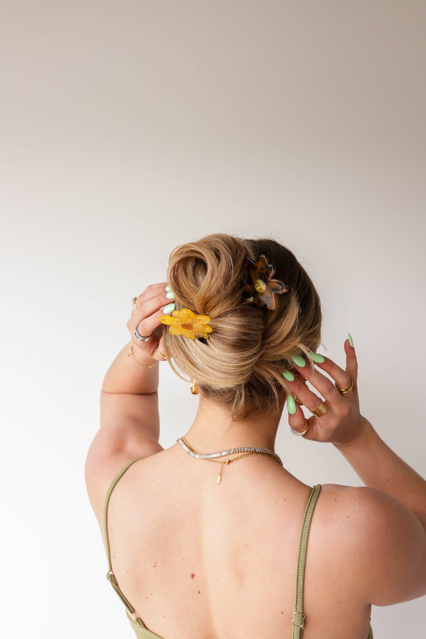 Flower French Pin Pair - Proper