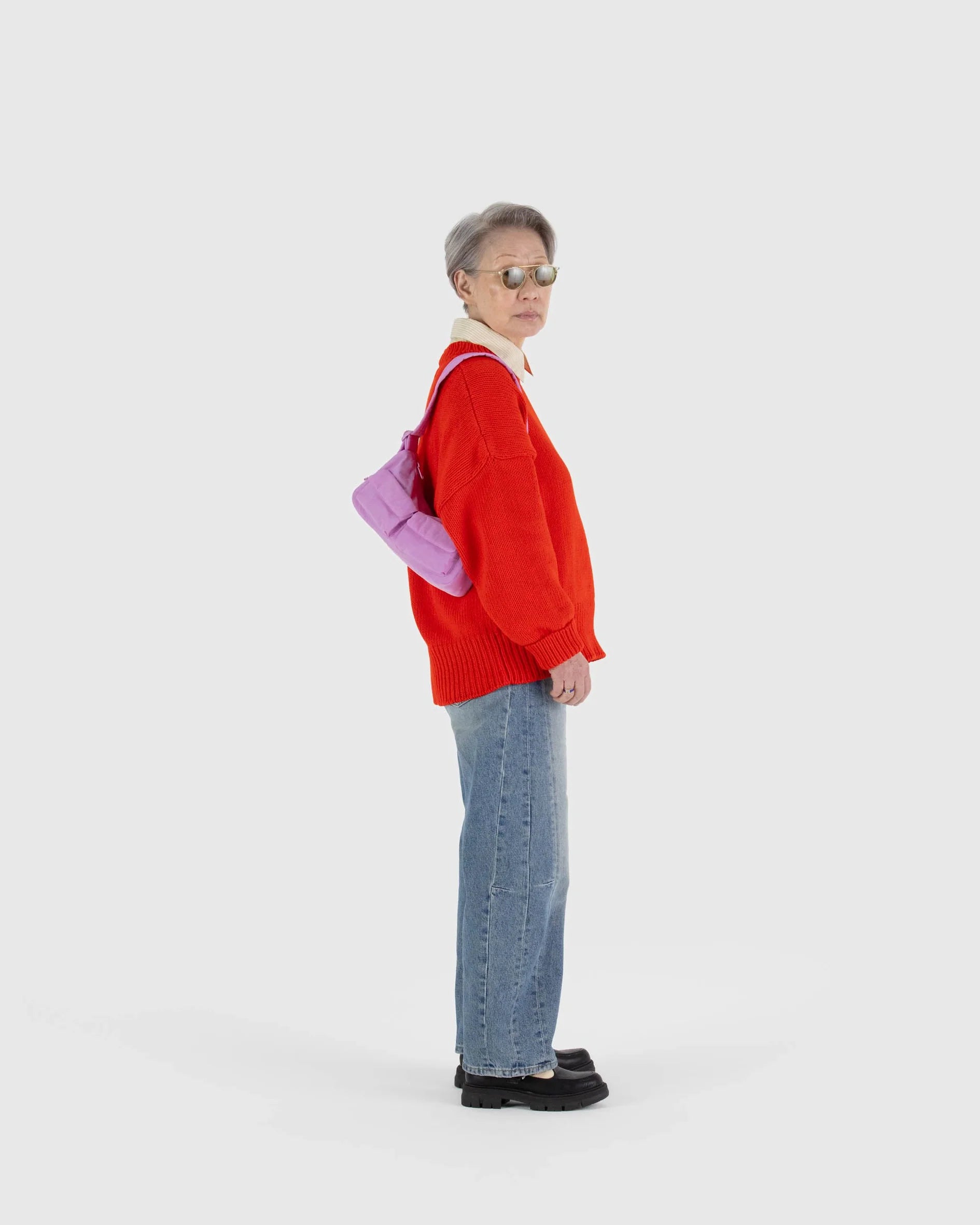 Baggu Cargo Shoulder Bag - Peony - Proper
