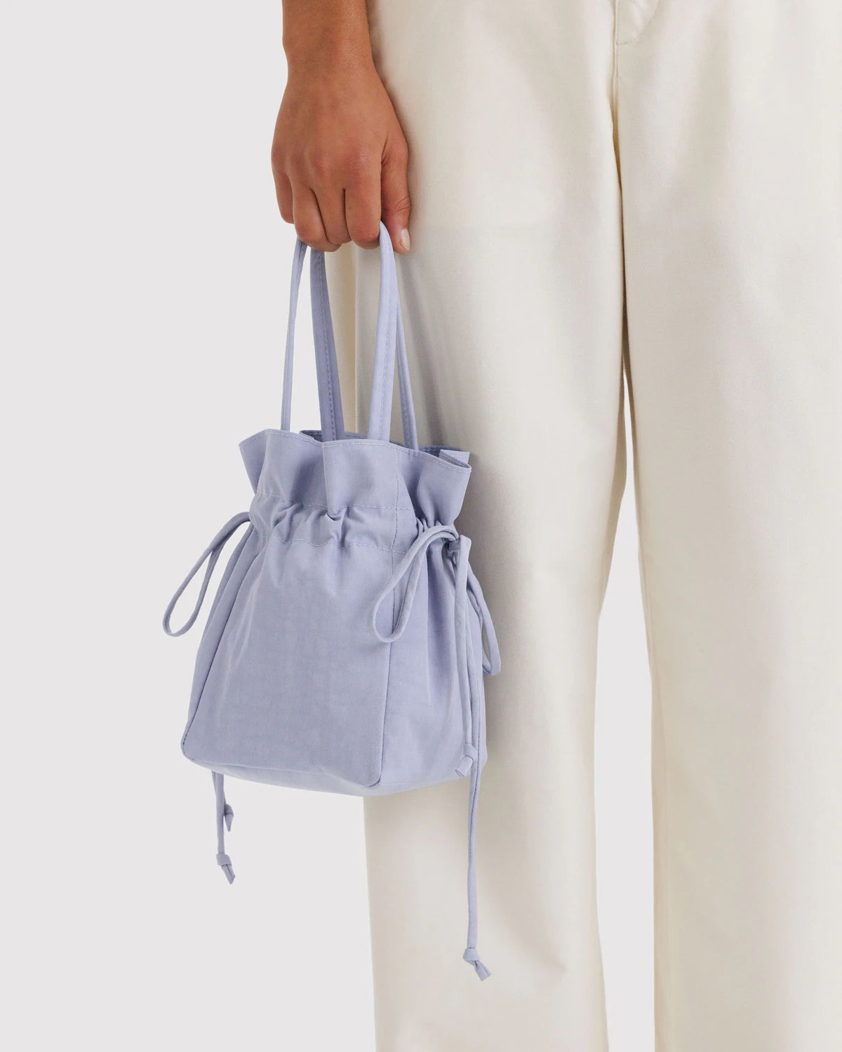 Baggu Nylon Drawstring Bag - Mist - Proper