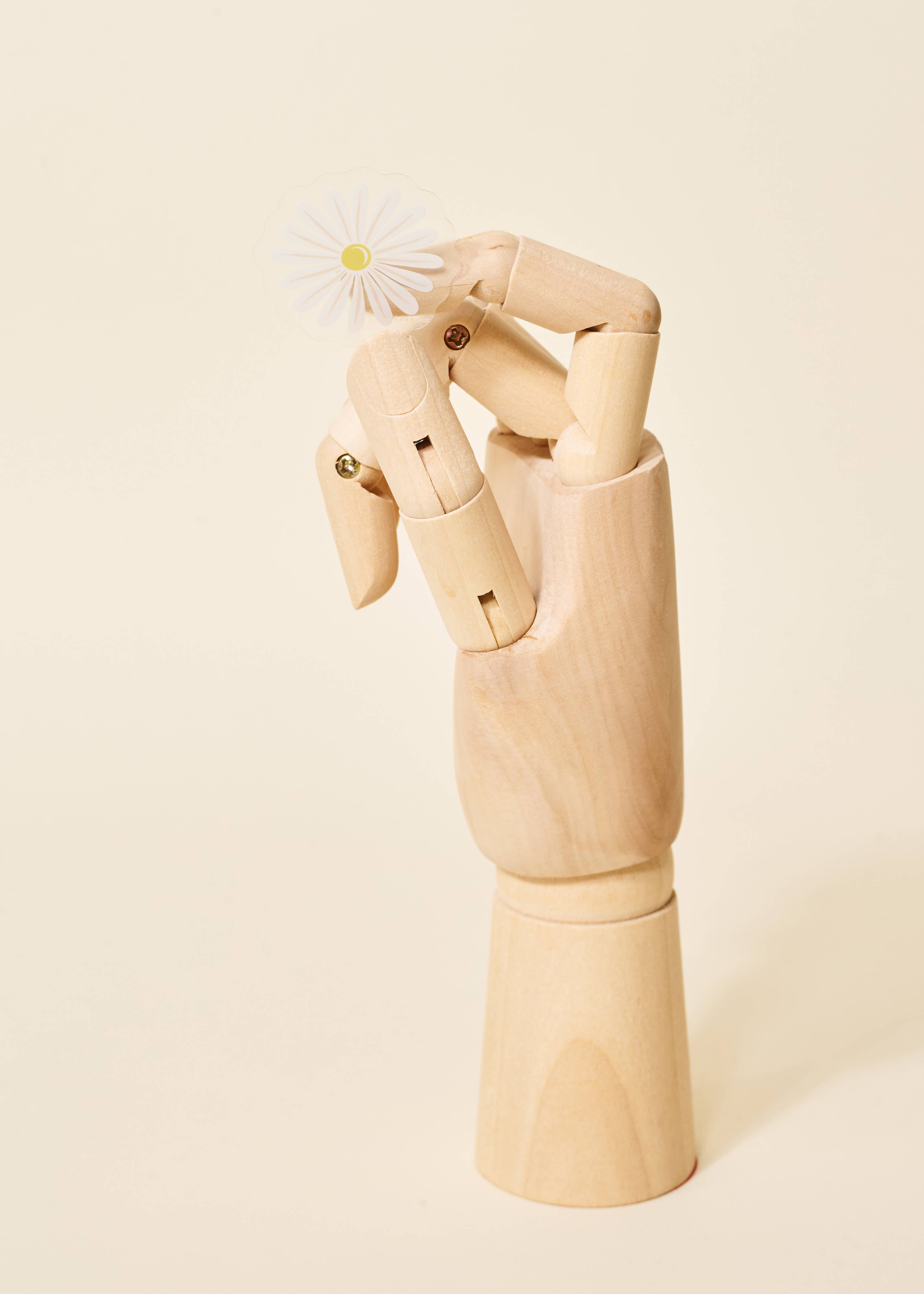 Daisy Transparent Sticker - Proper