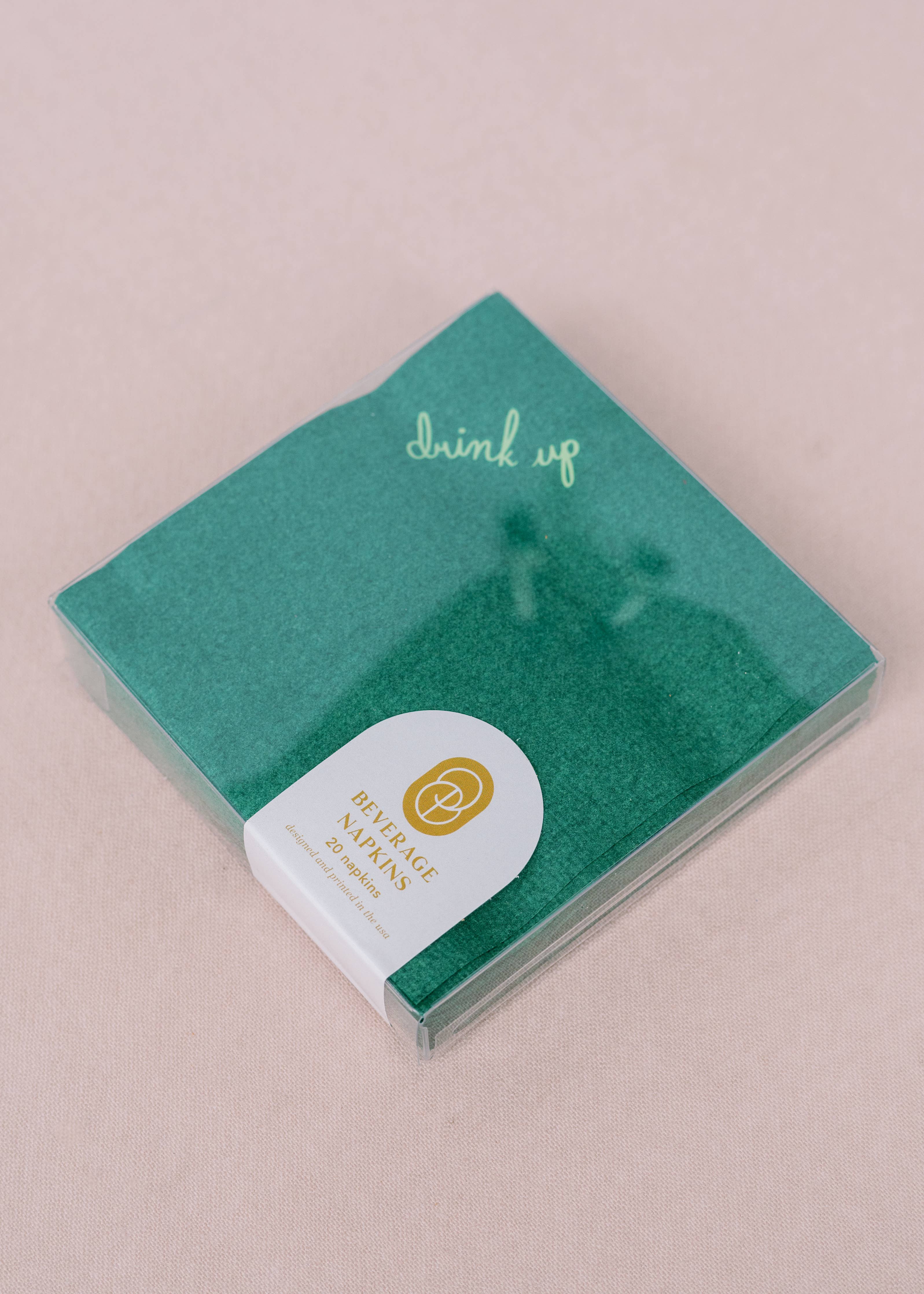 Drink Up Cocktail Napkins - Set of 20 - Proper