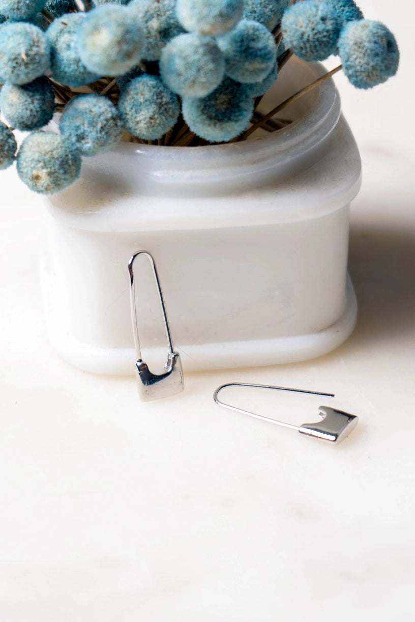 Sid Safety Pin Earrings - Proper