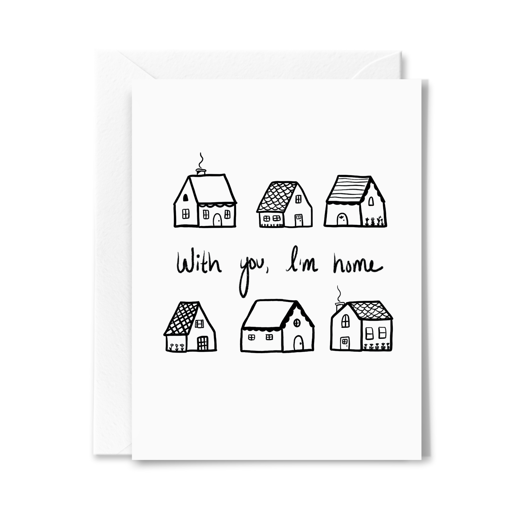 With You I'm Home Card