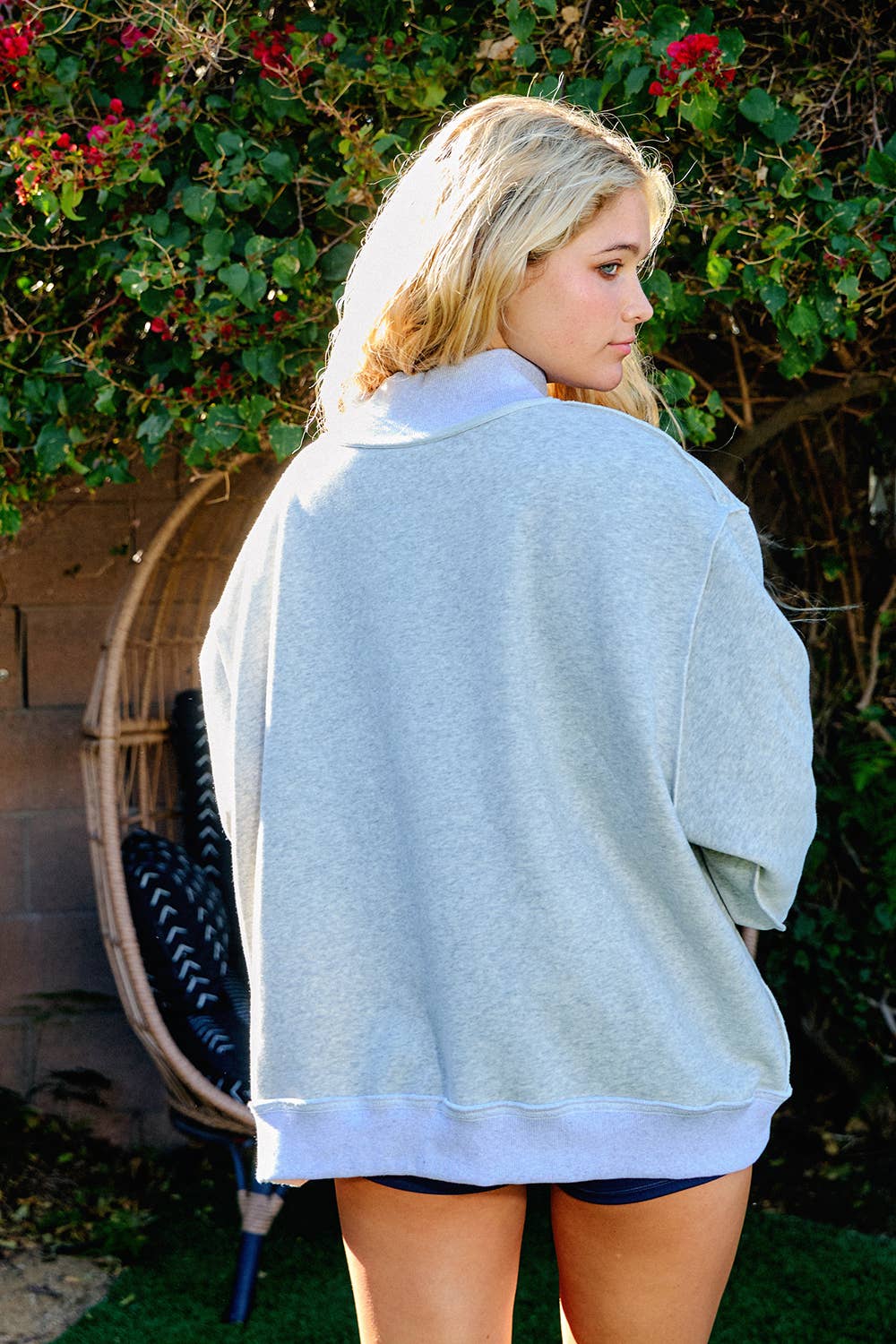 Pilates & Yoga Reversible Sweatshirt