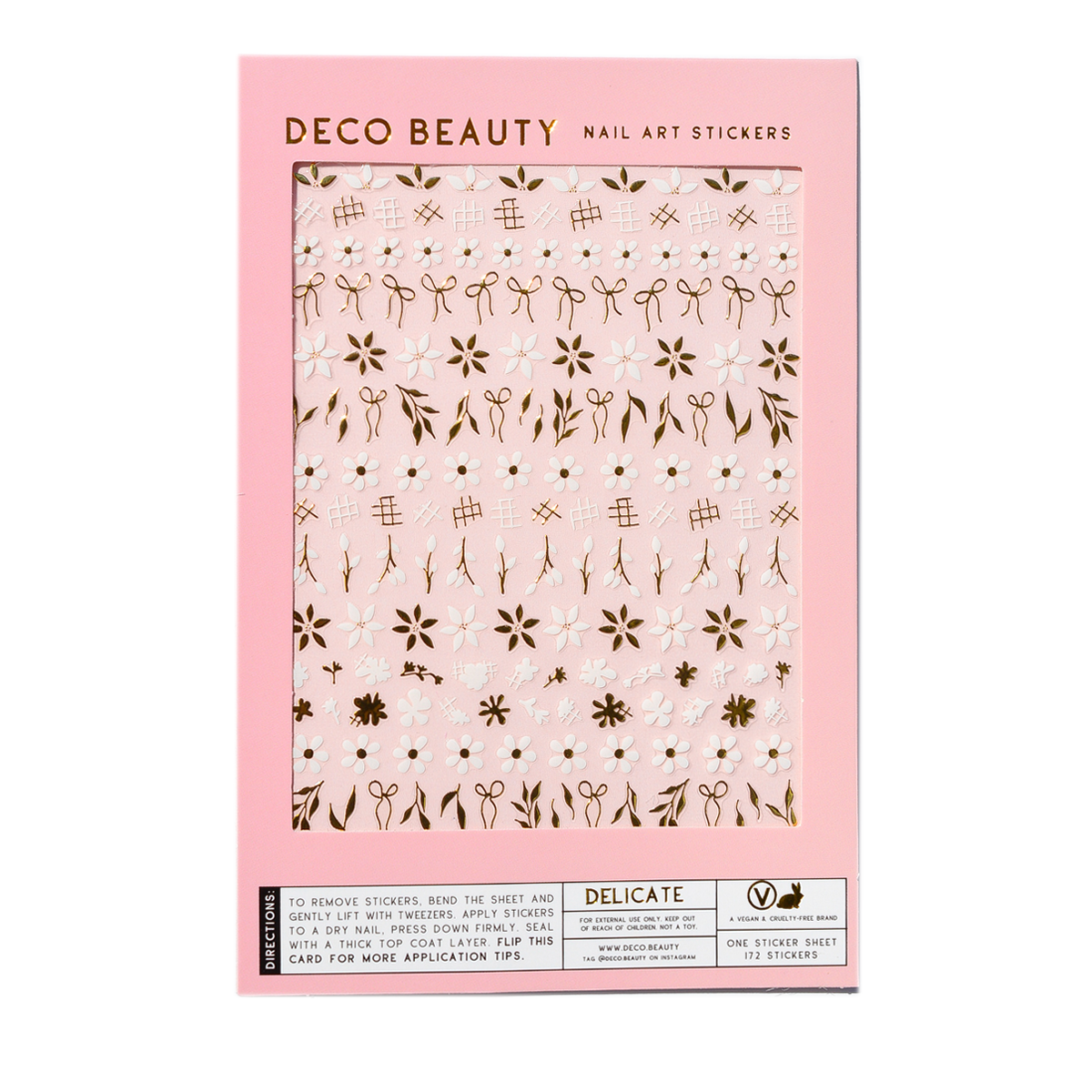 Nail Art Stickers - Delicate - Proper