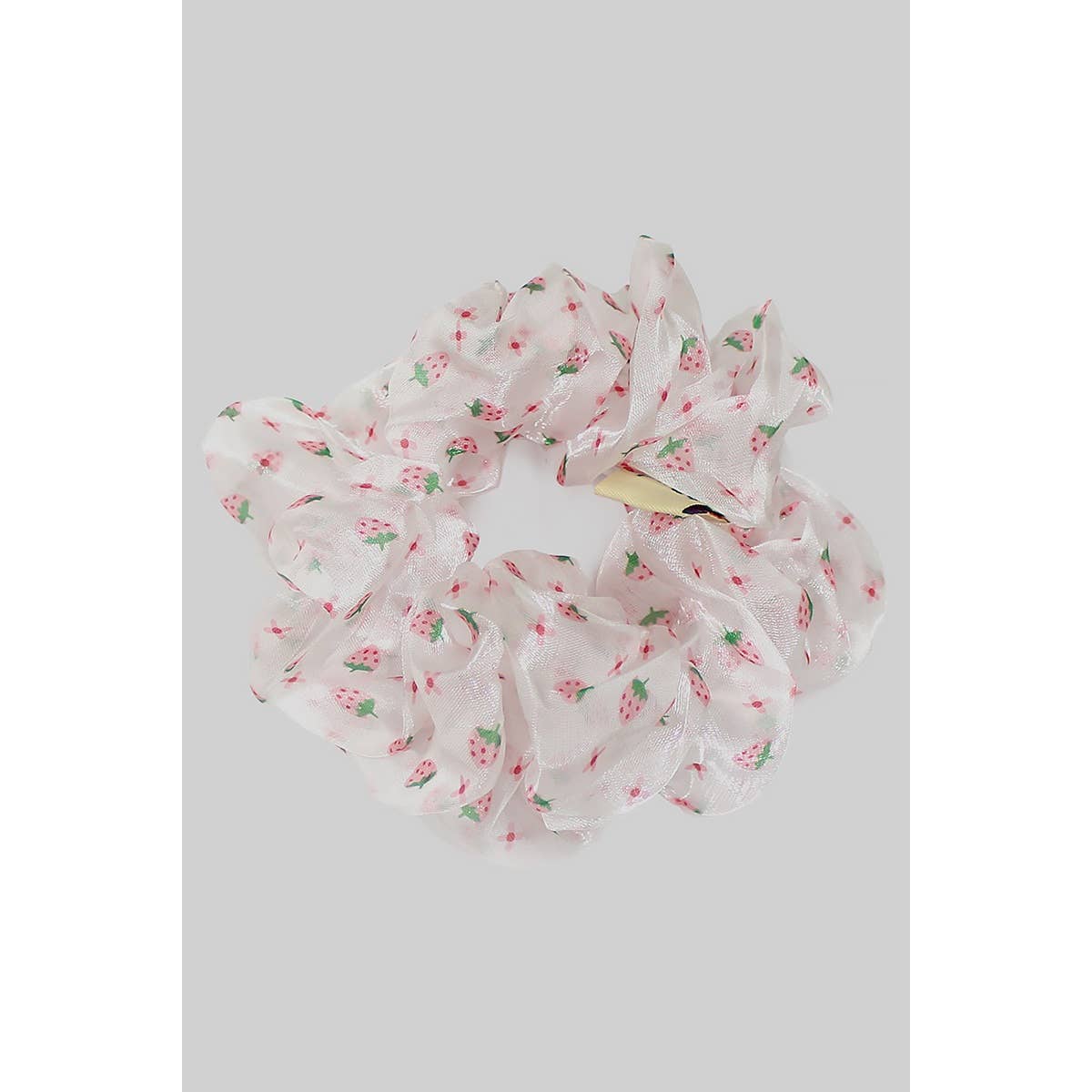 Sheer Fruit Scrunchie