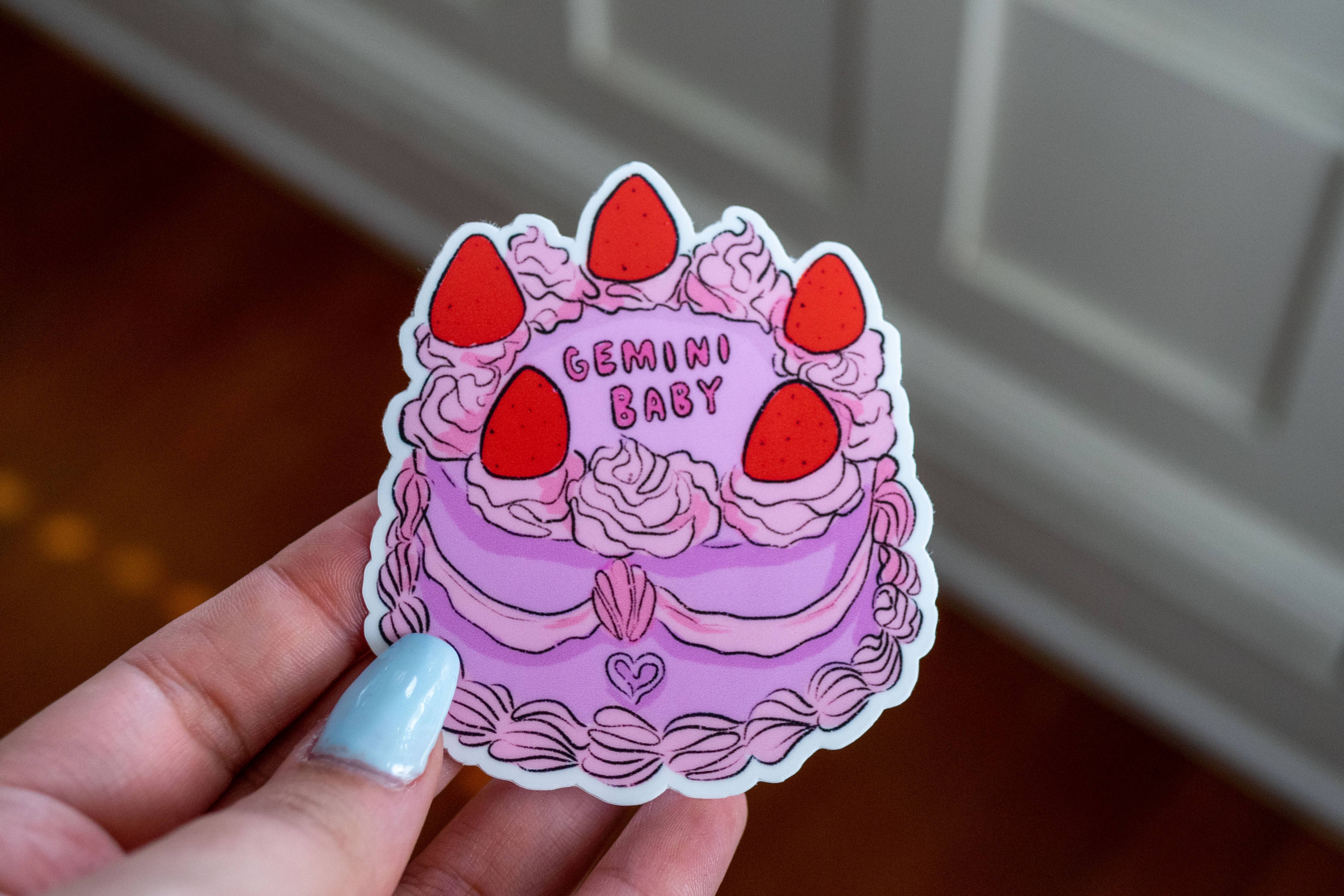 Zodiac Cake Stickers - Proper