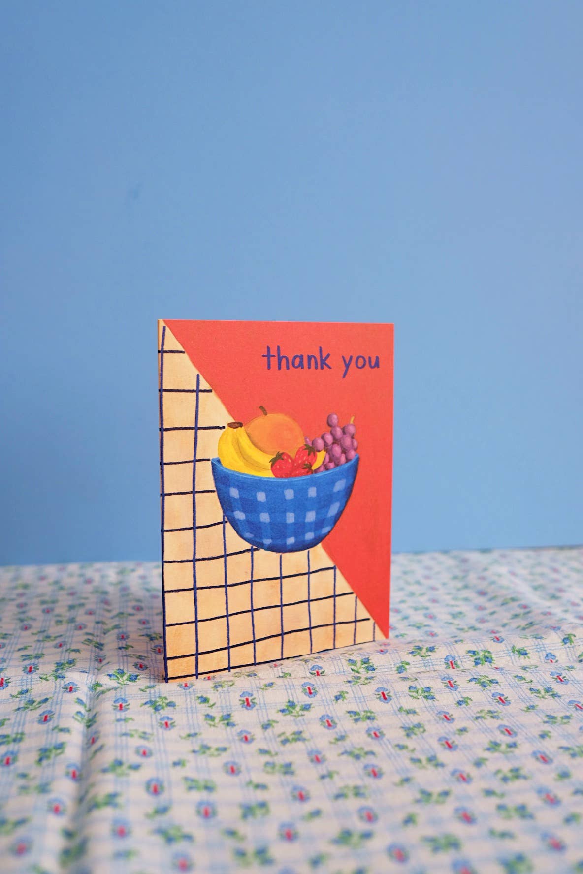 Fruit Bowl Thank You Card - Proper