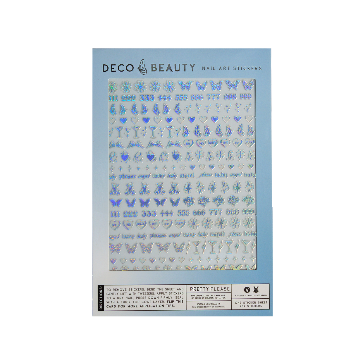 Nail Art Stickers - Pretty Please - Proper