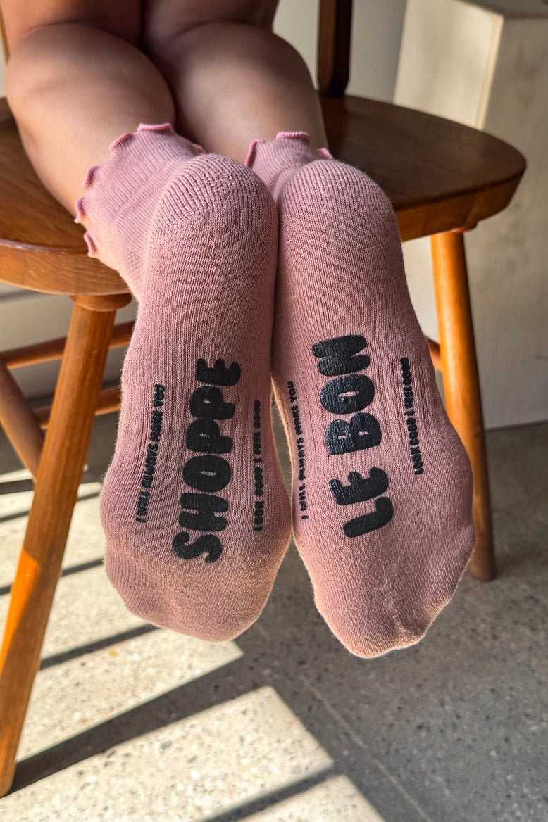 Ruffled Hugger Crew Socks - Proper