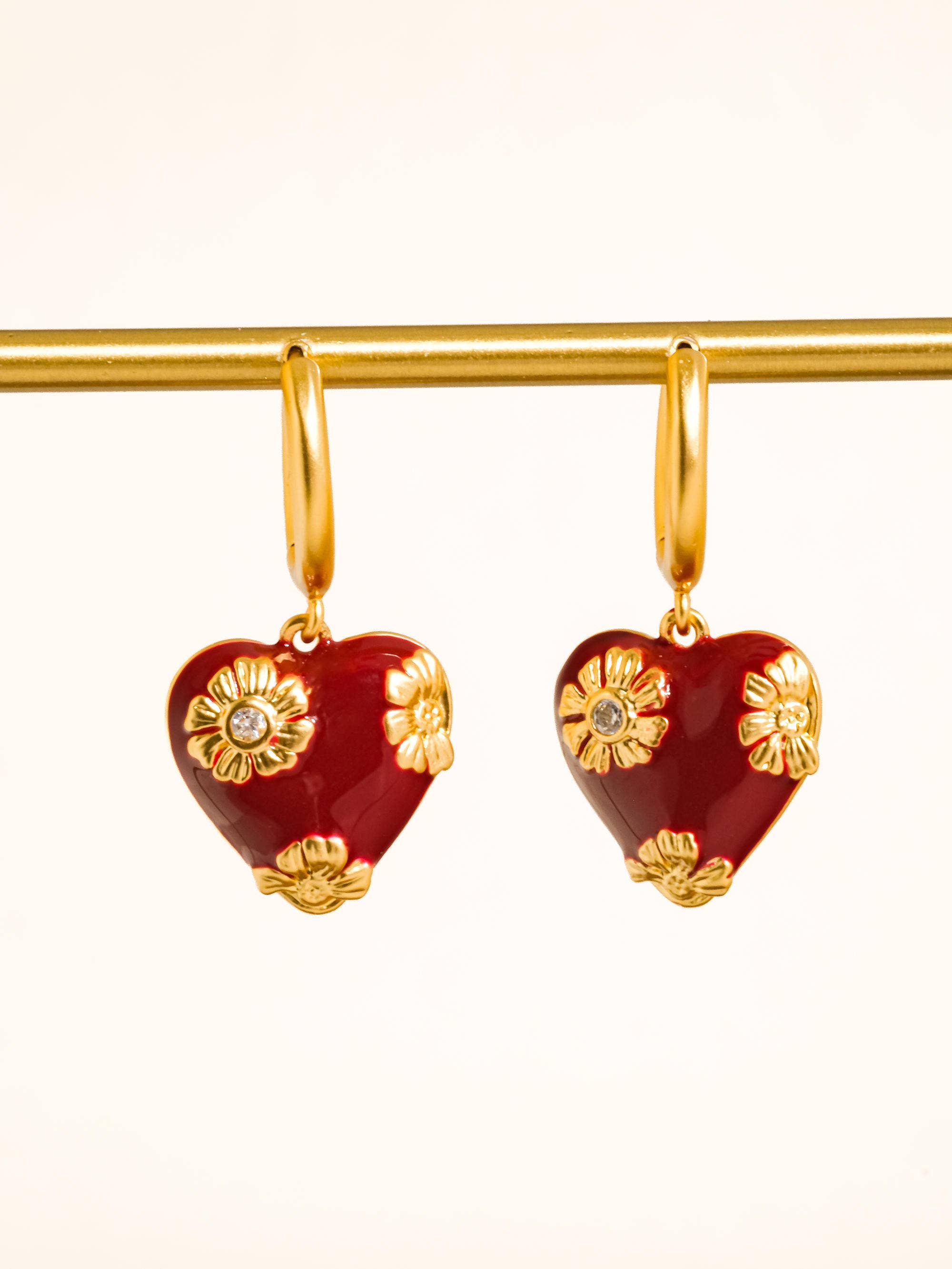 Bea Heart Earrings