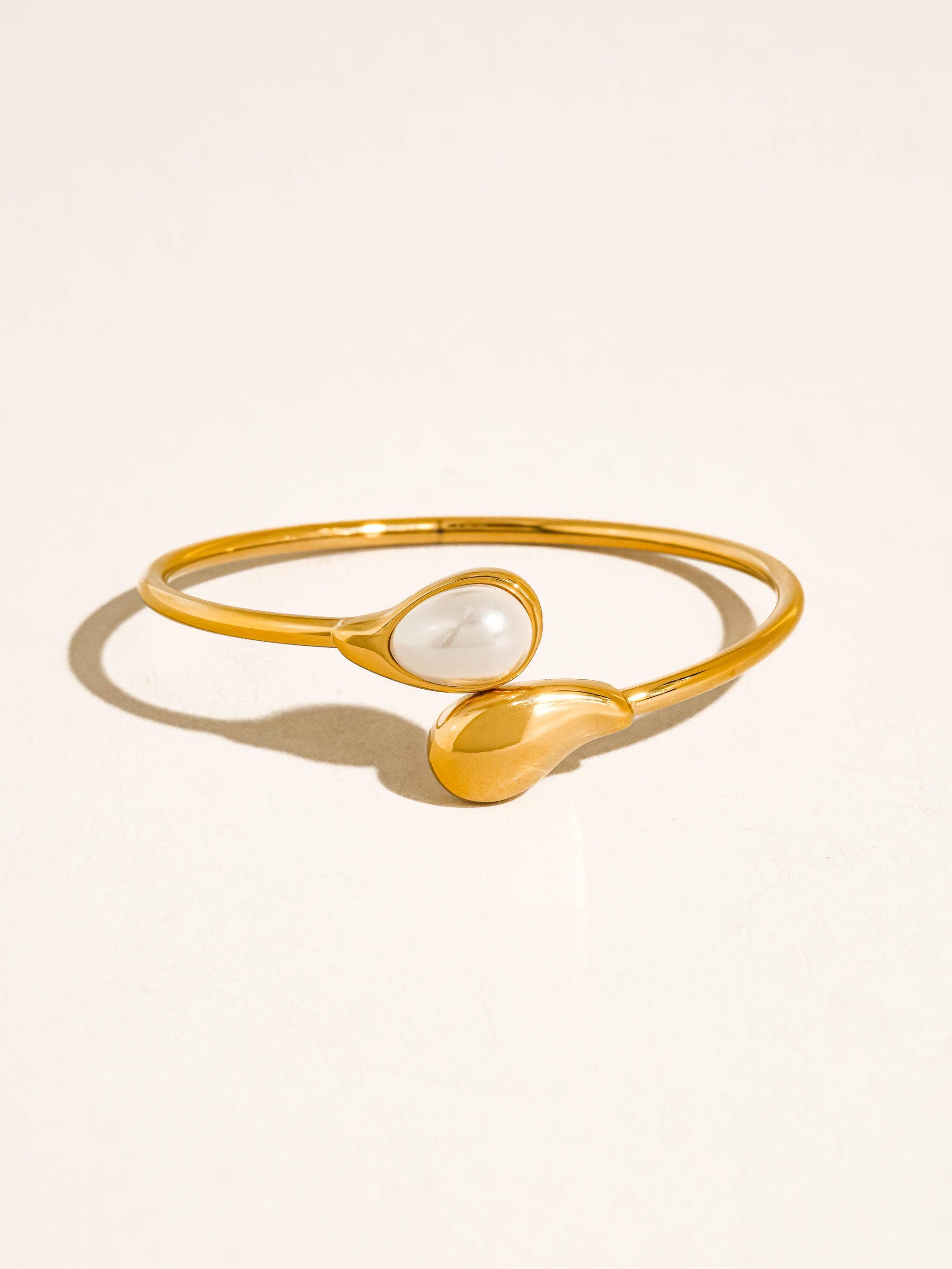 Harbor Cuff Stone Bracelet - Proper