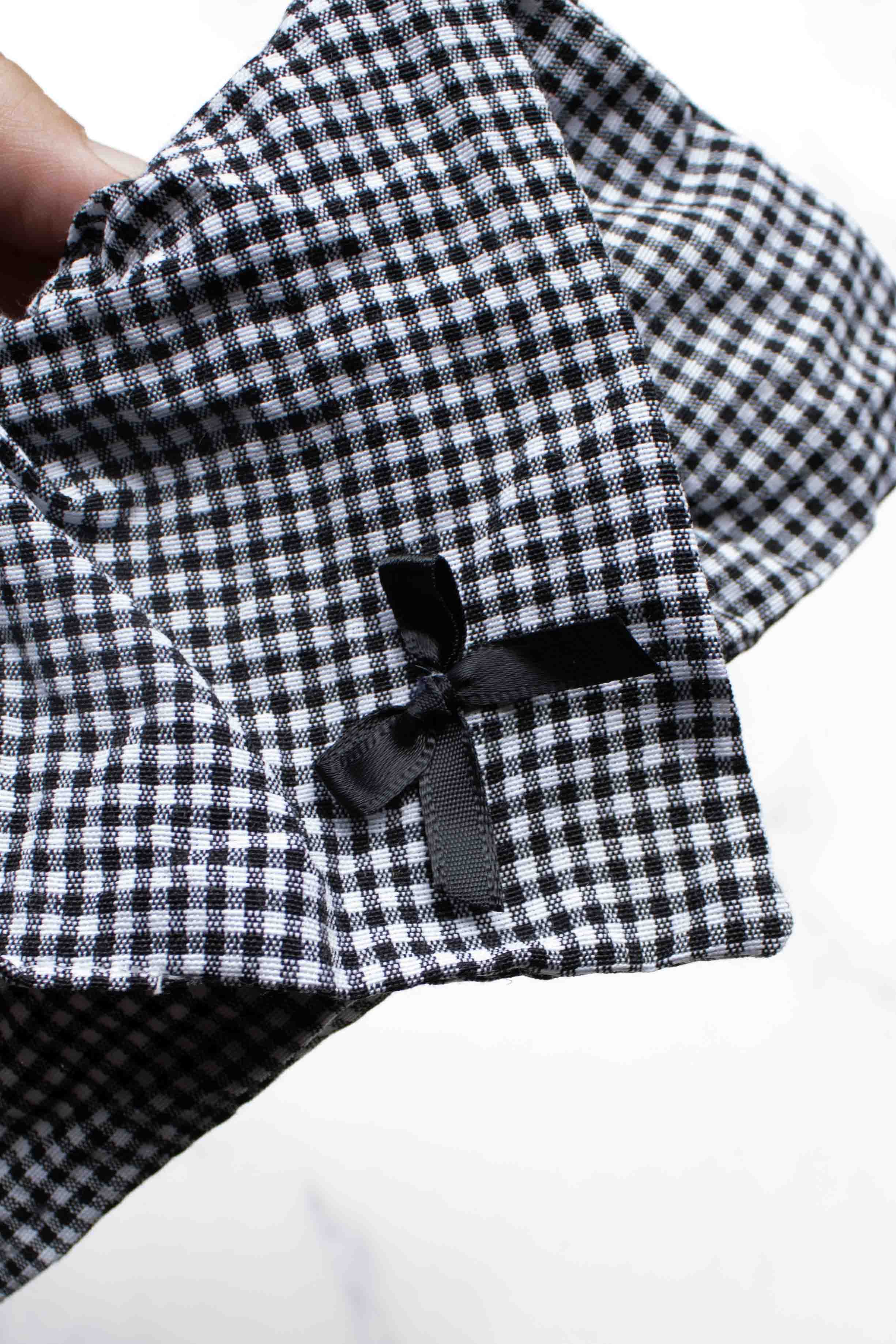Gingham Square Scrunchie - Proper