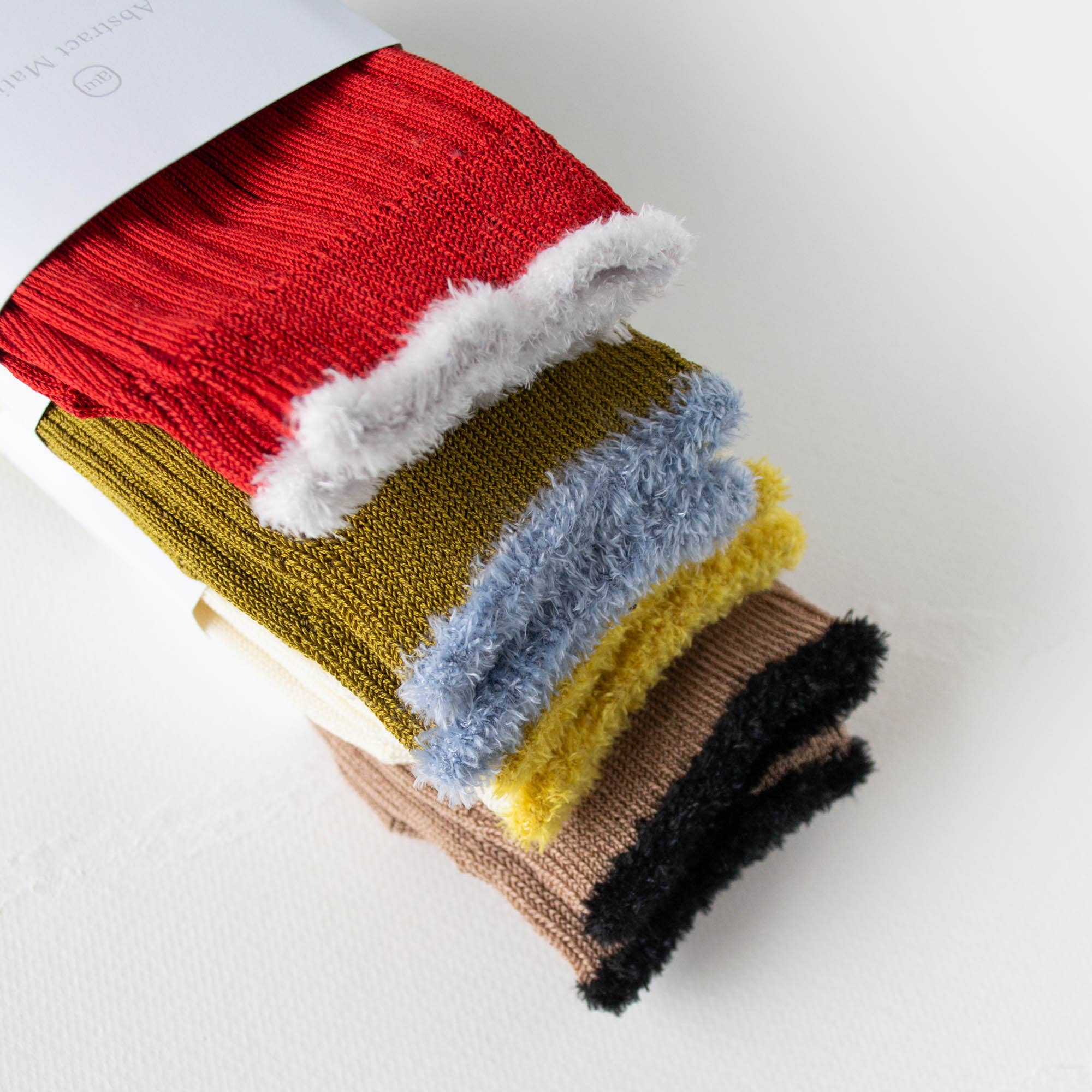 Fuzzy Trim Socks - Proper