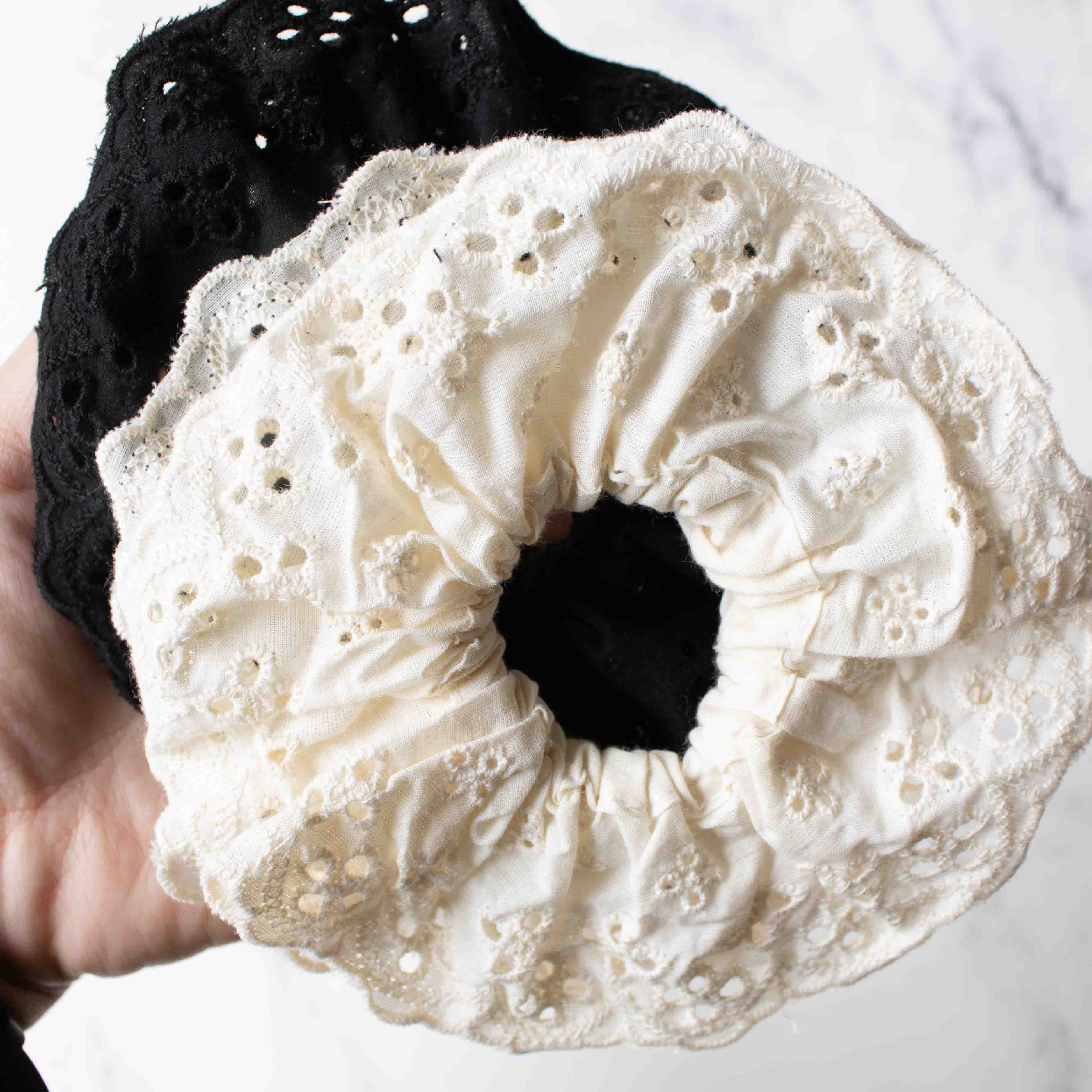Floral Lace Scrunchie - Proper