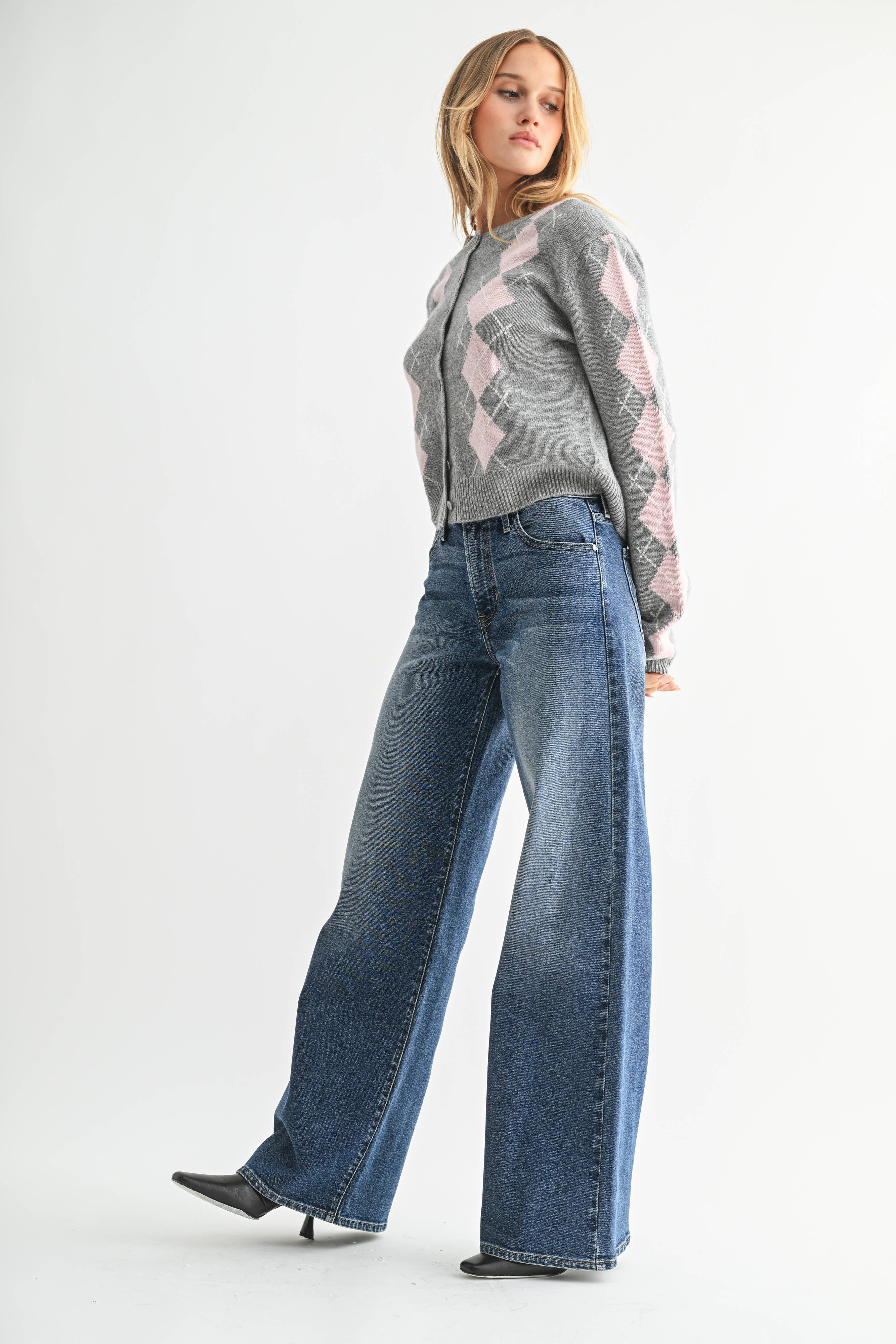 Ultra Wide Leg Jeans - Proper