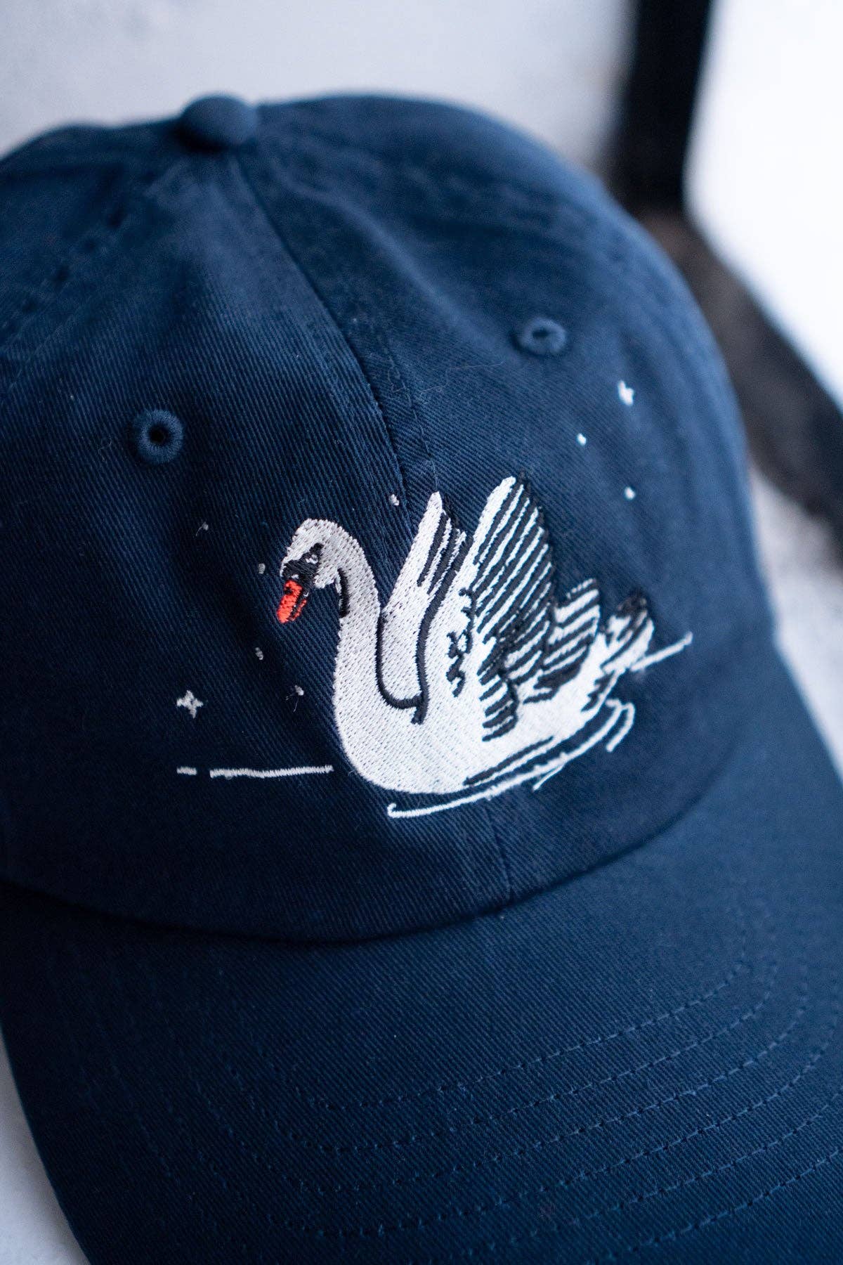 Night Swans Hat Hat - Proper