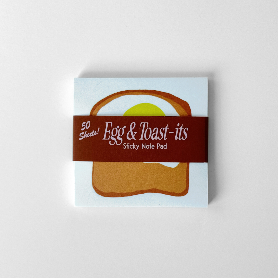 Egg & Toast-it Sticky Notes - Proper