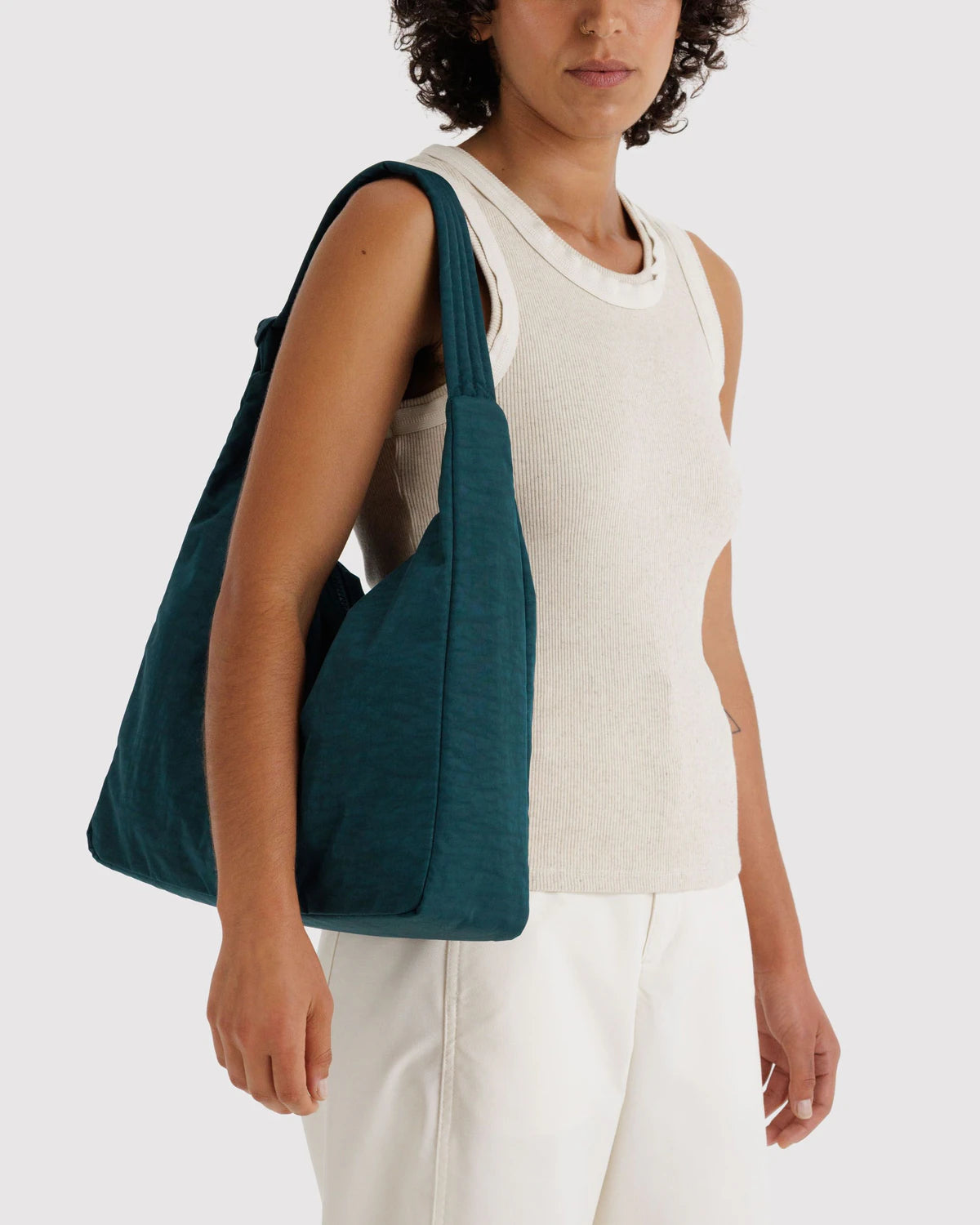 Nylon Shoulder Bag - Deep Sea - Proper