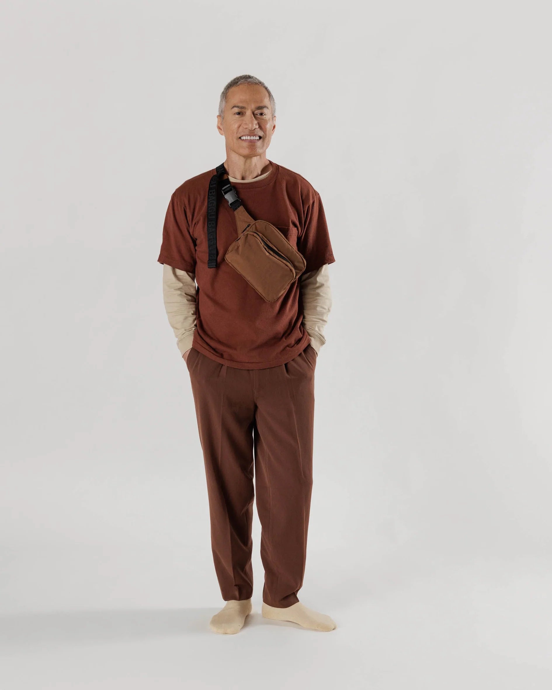 Brown Baggu Fanny Pack - Proper