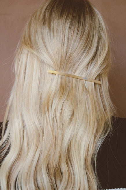 Bronzed Thin French Barrette - Proper