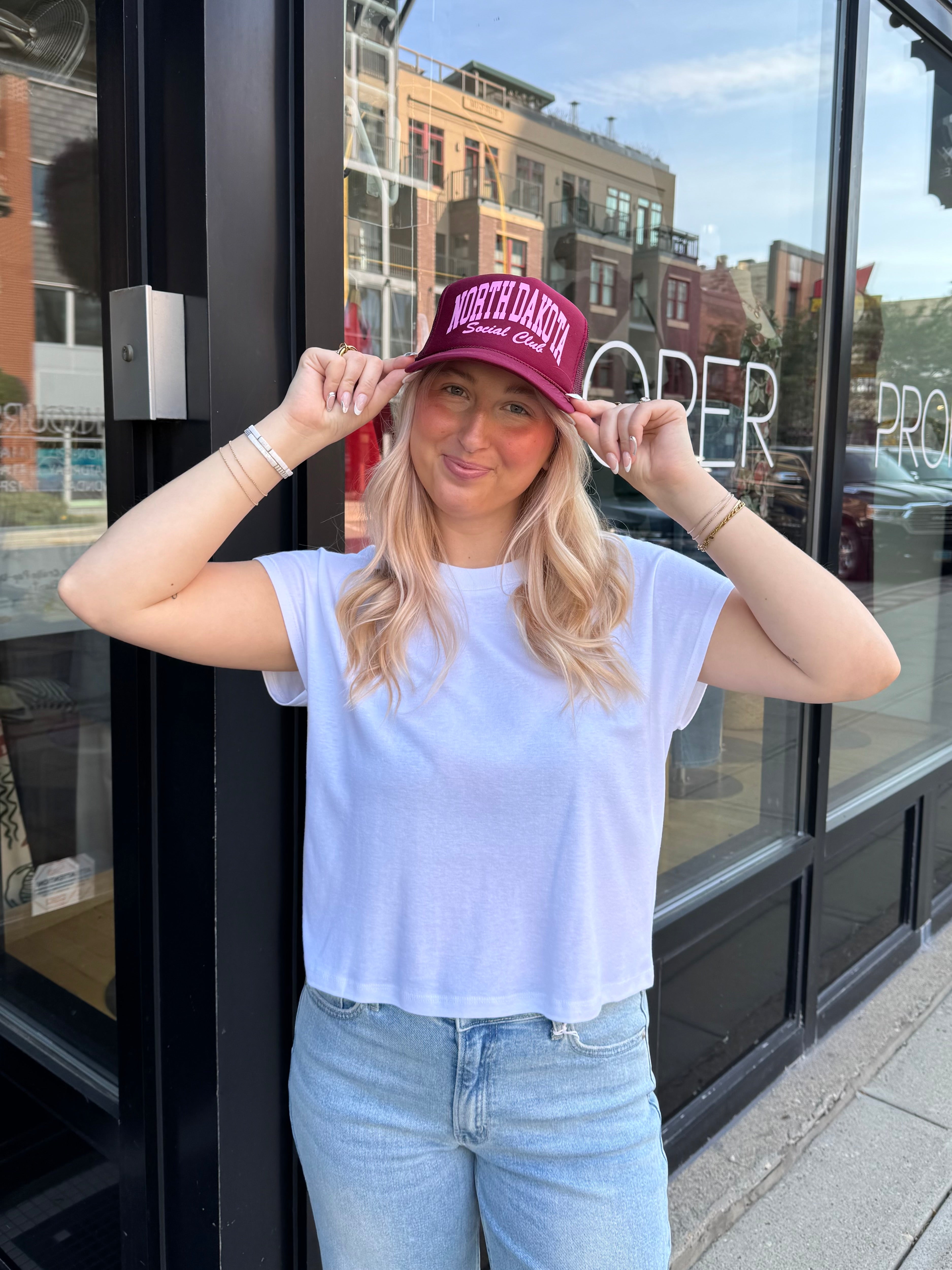 North Dakota Social Club Trucker Hat - Proper