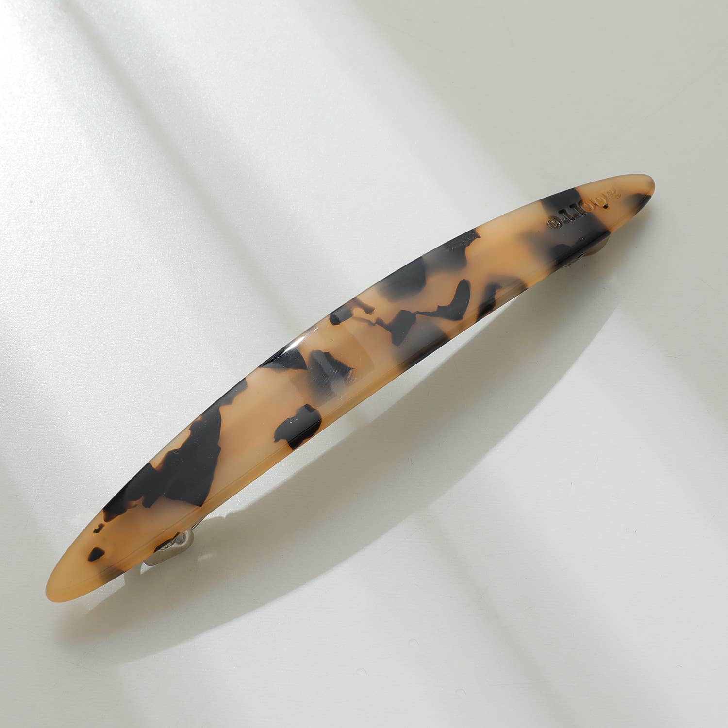 Aimee Oblong French Barrette Hair Clip - Proper