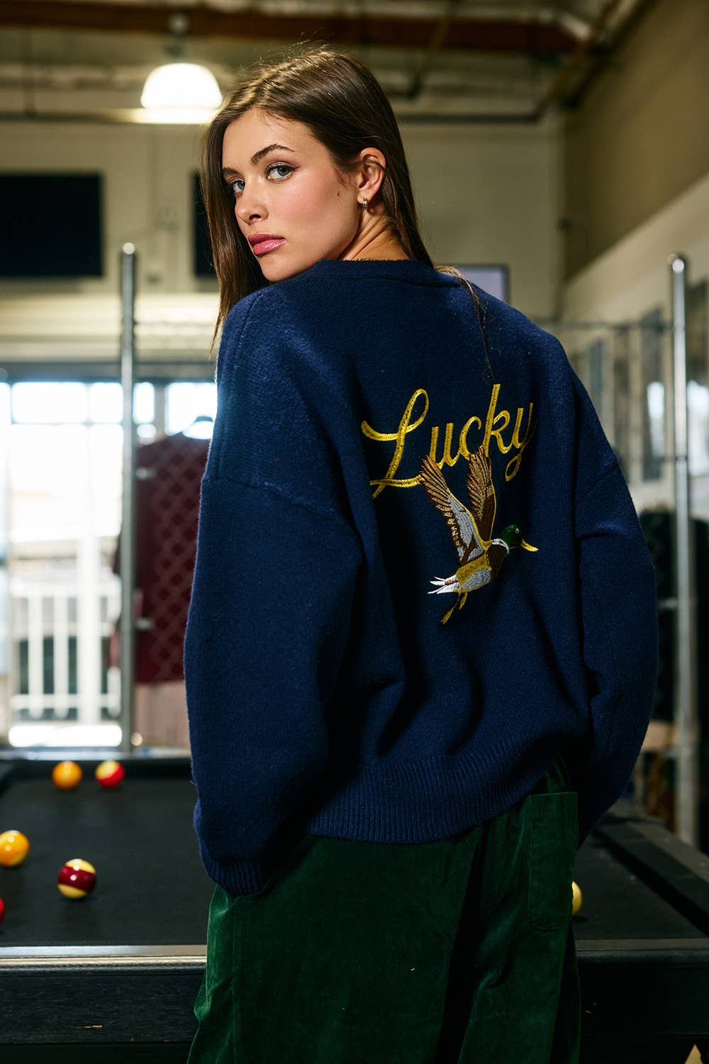 Lucky Duck Cardigan