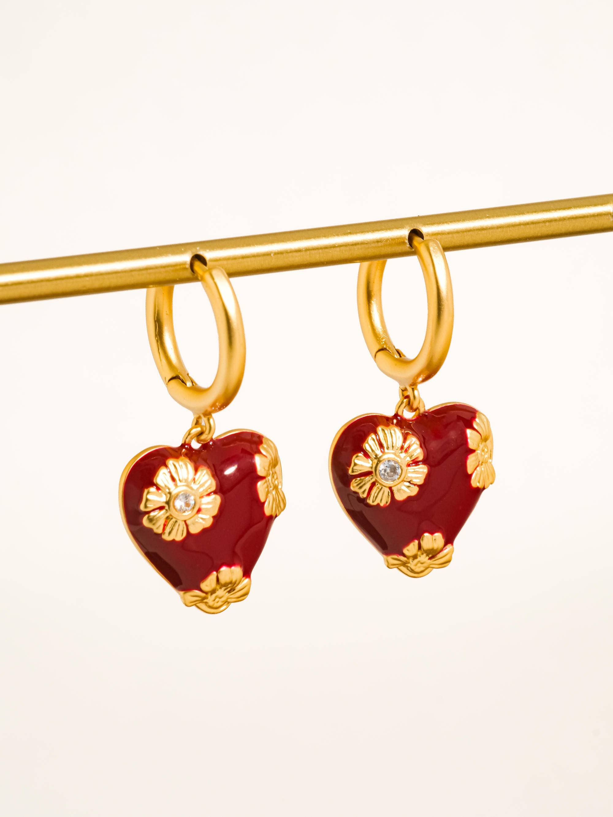 Bea Heart Earrings