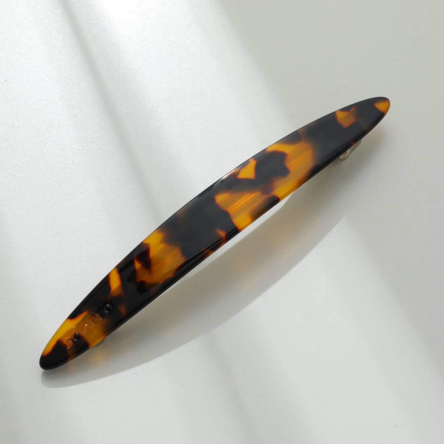 Aimee Oblong French Barrette Hair Clip - Proper