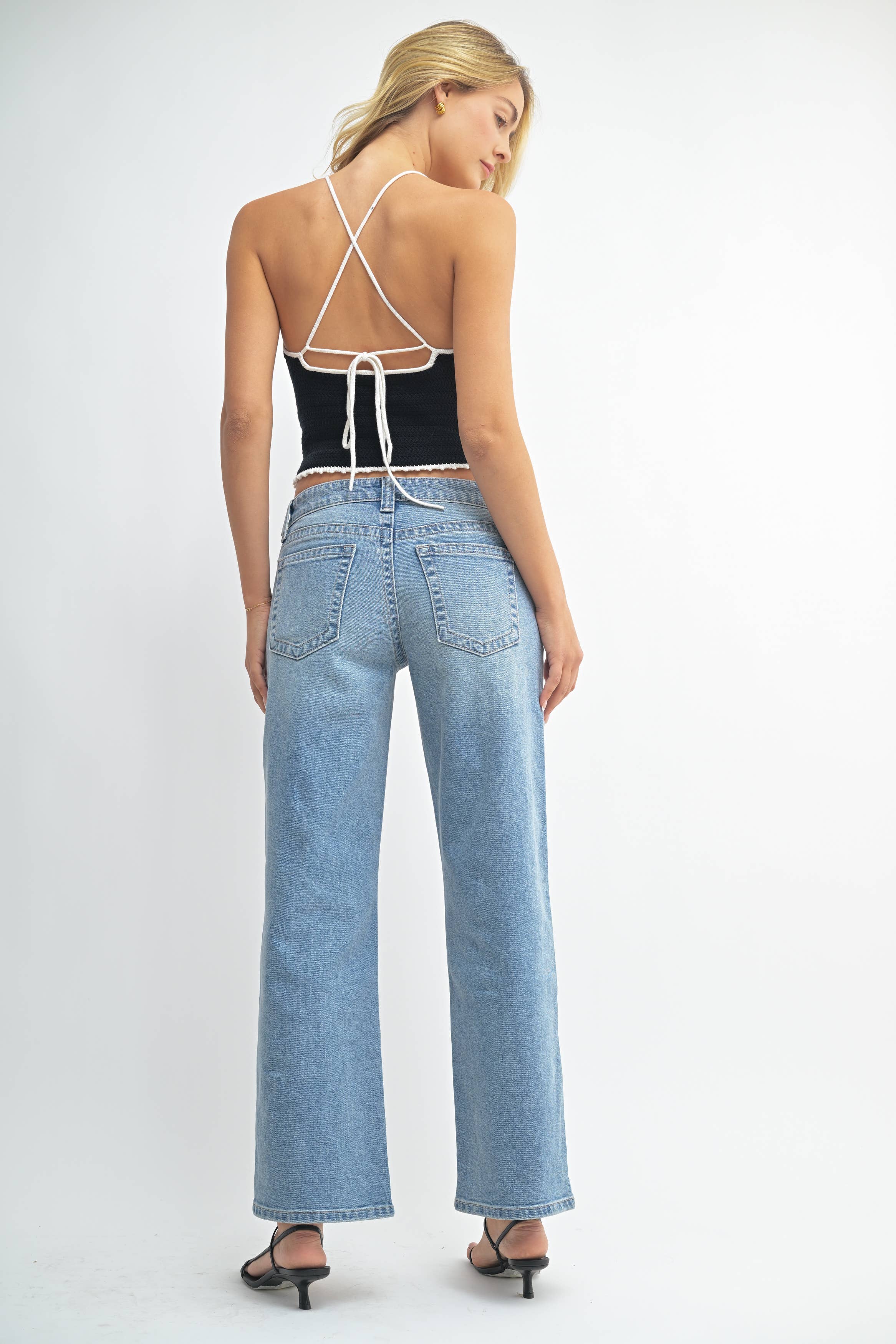 Low Rider Baggy Straight Jeans