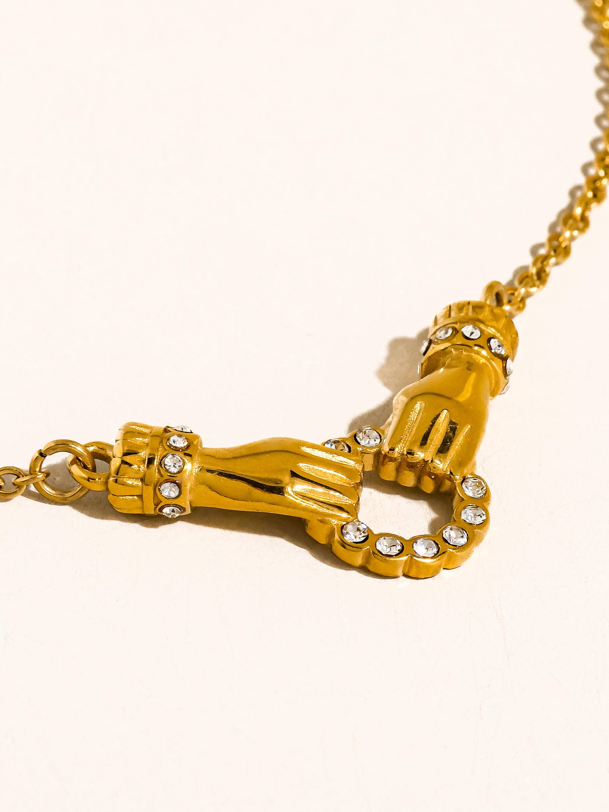 Brissonne Double Hand Necklace - Proper