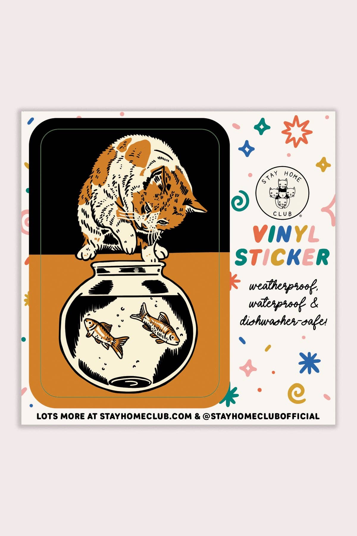Fishbowl Vinyl Sticker - Proper