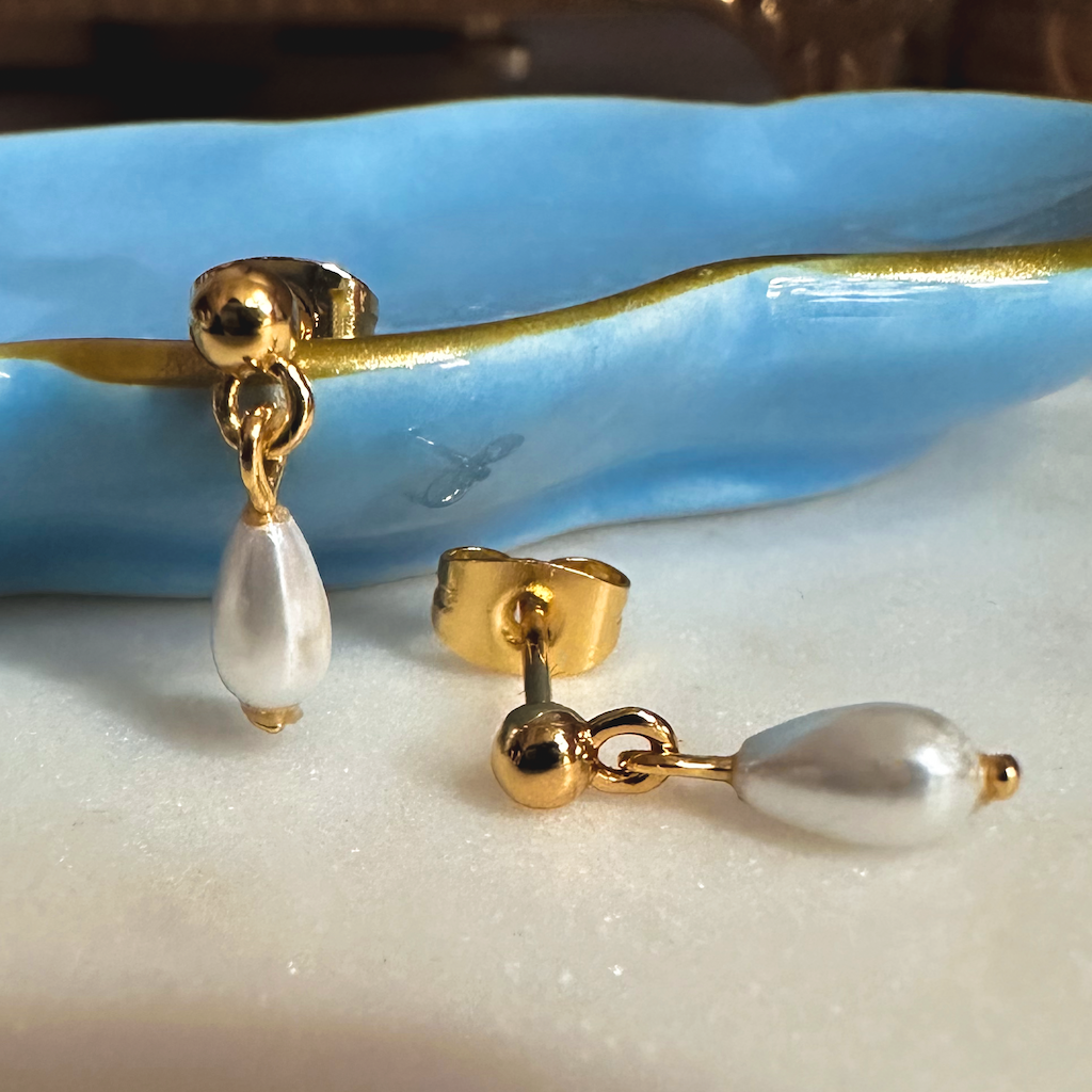 Barbie Pearl Earrings - Proper