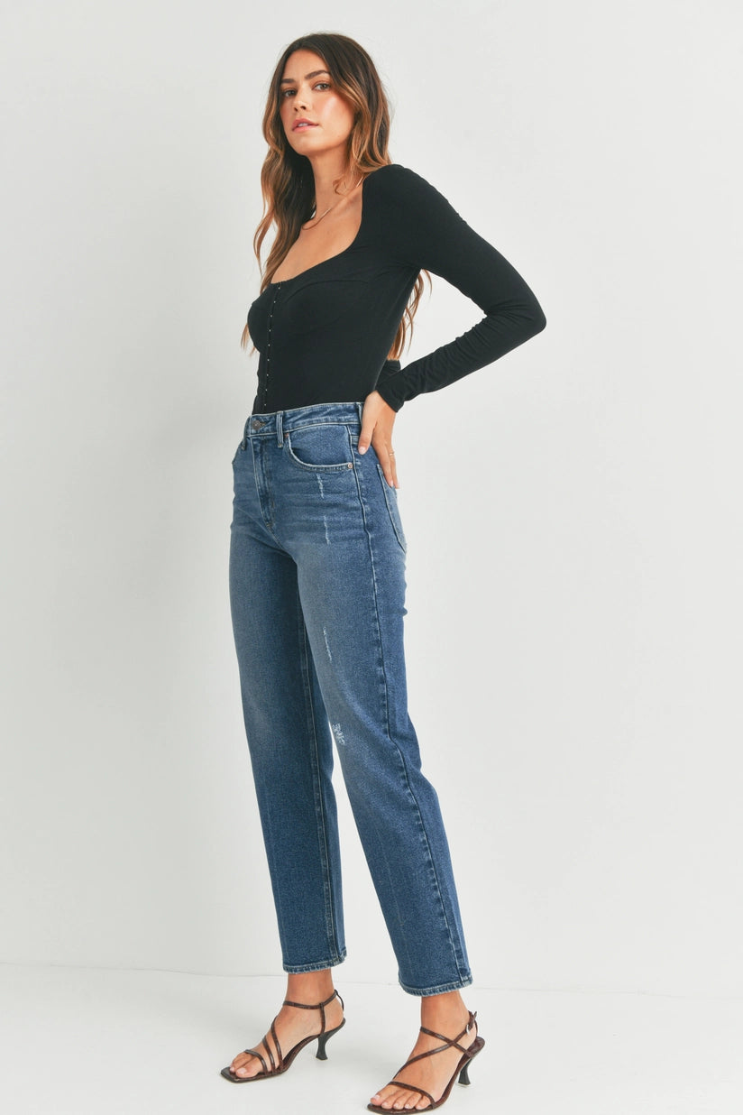 Full Length Straight Jeans - Proper