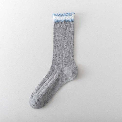 Sloane Ruffle Layered Socks - Proper