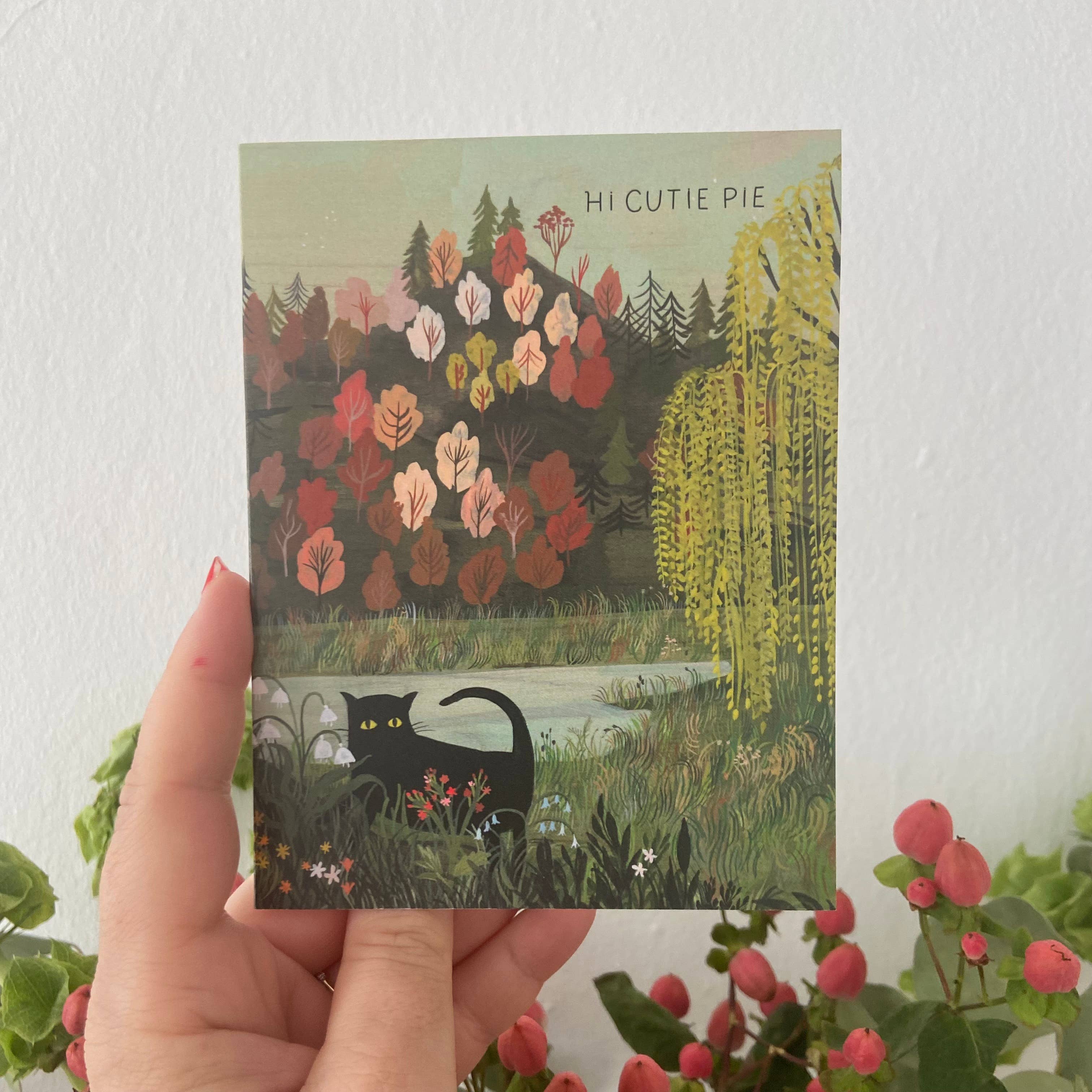 Hi Cutie Pie Greeting Card - Proper