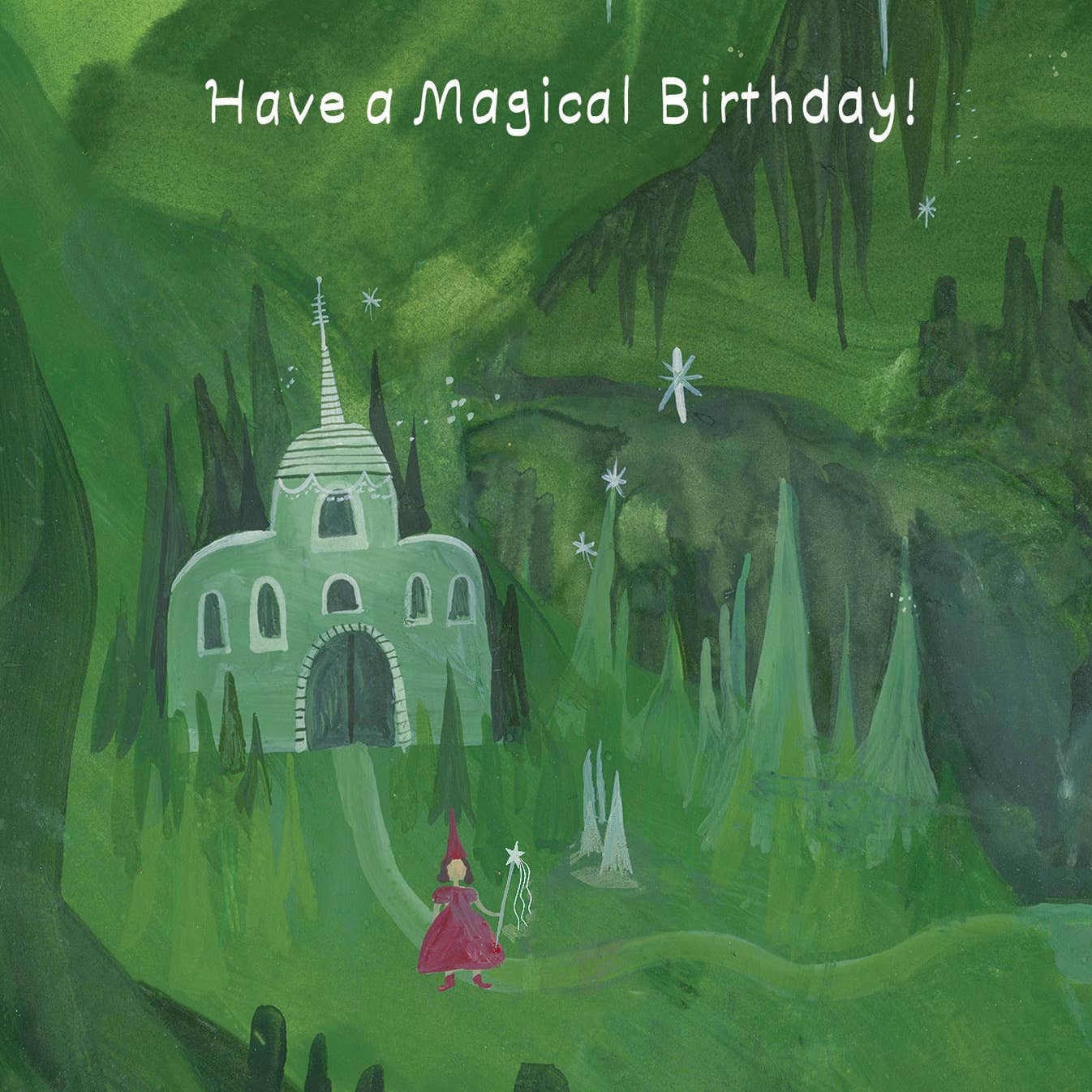 Magical Birthday Greeting Card - Proper