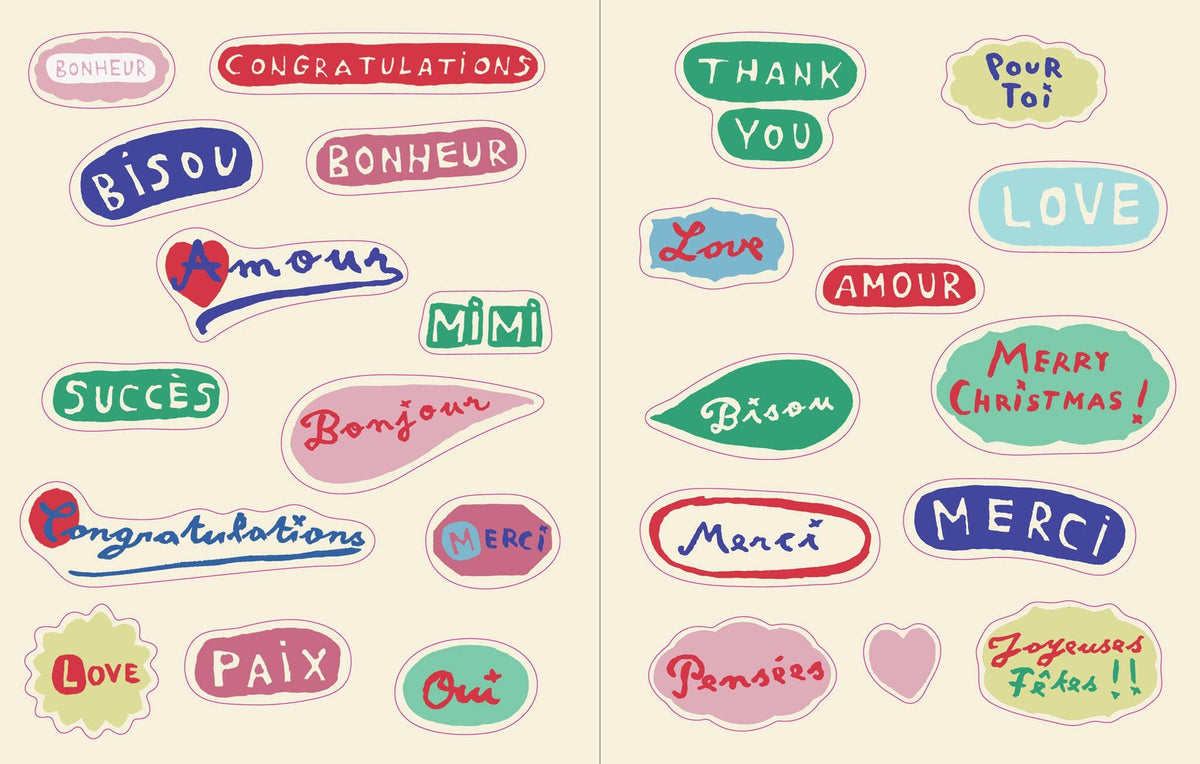 Nathalie Lete Sticker Book - Proper