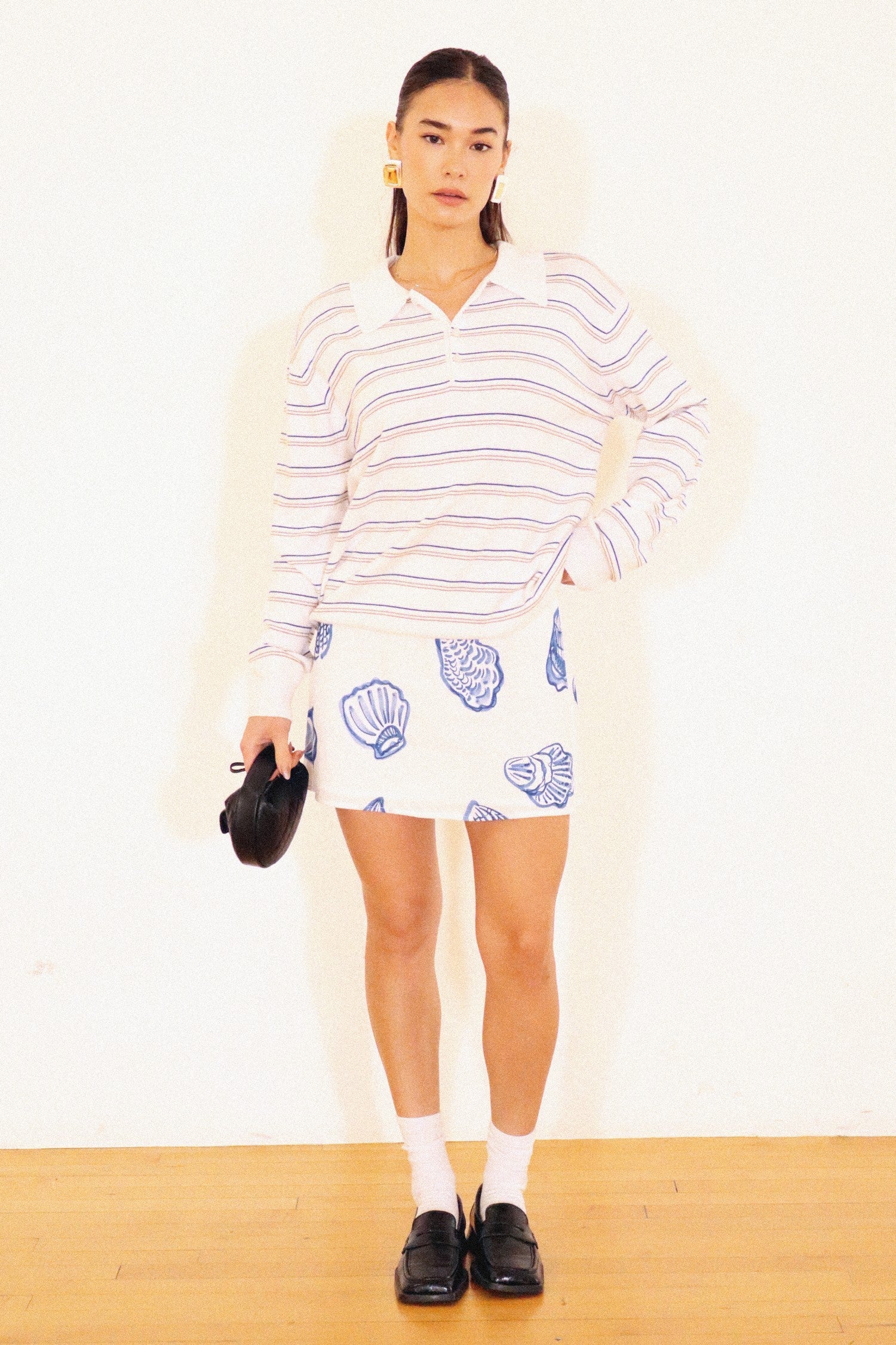 Blue Shell Skirt - Proper