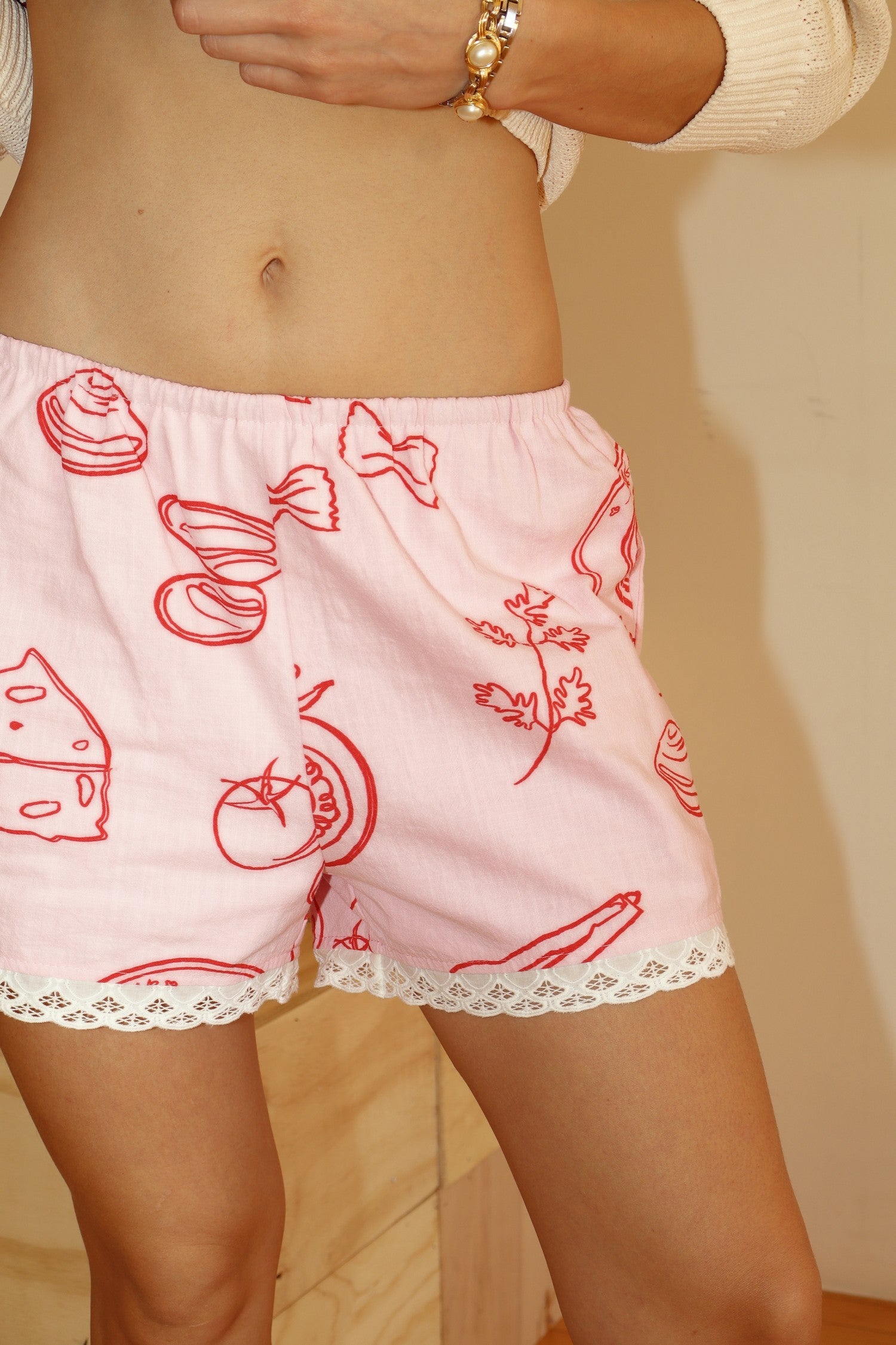 Pink Pasta Shorts - Proper