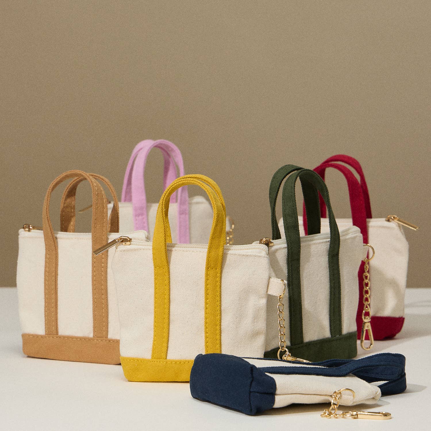 Cotton Tote Bag Charm