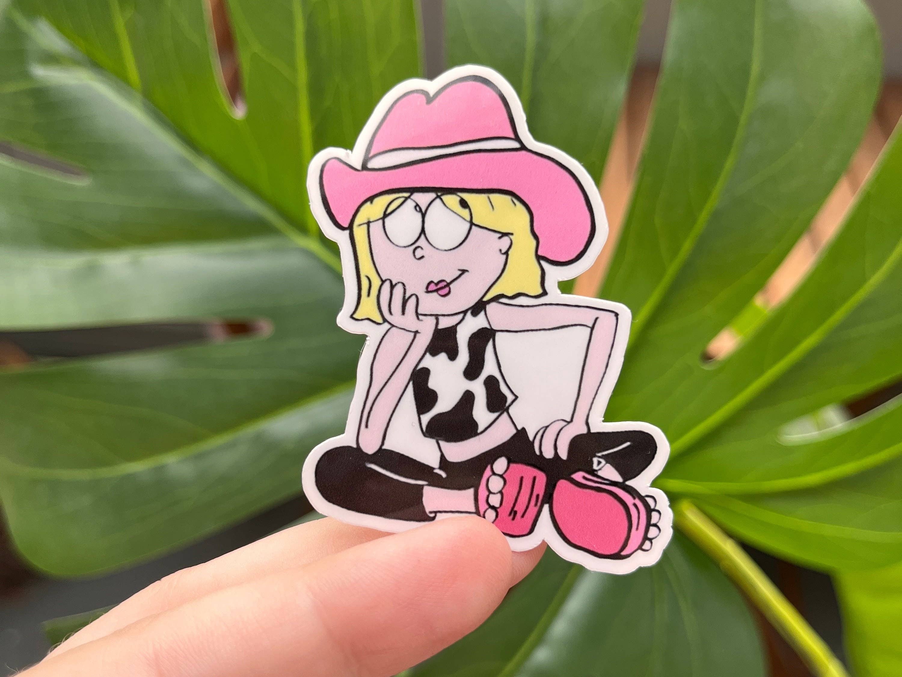 Cowgirl Lizzie Mcguire Sticker - Proper