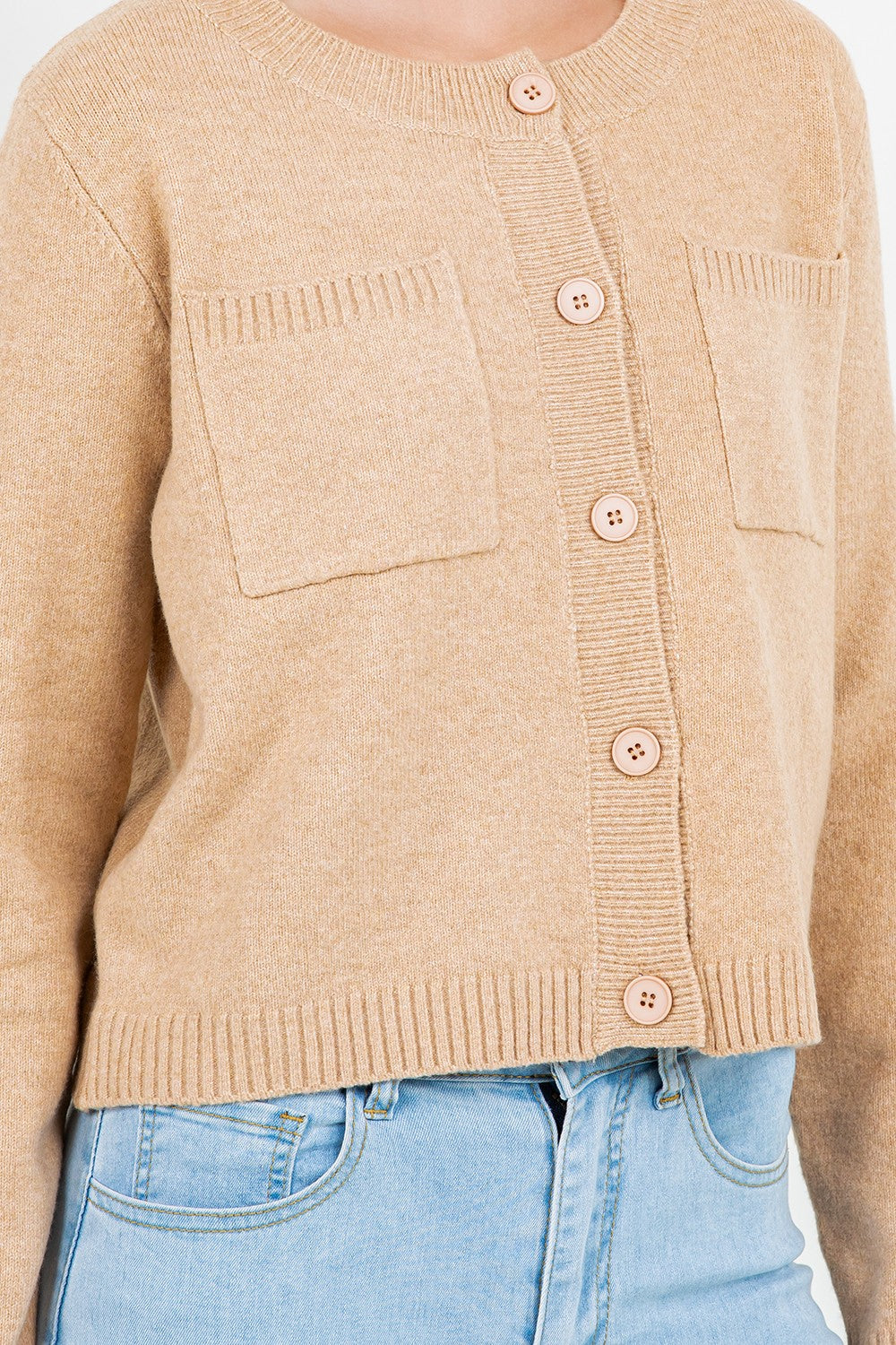 Front Pocket Cardigan - Proper