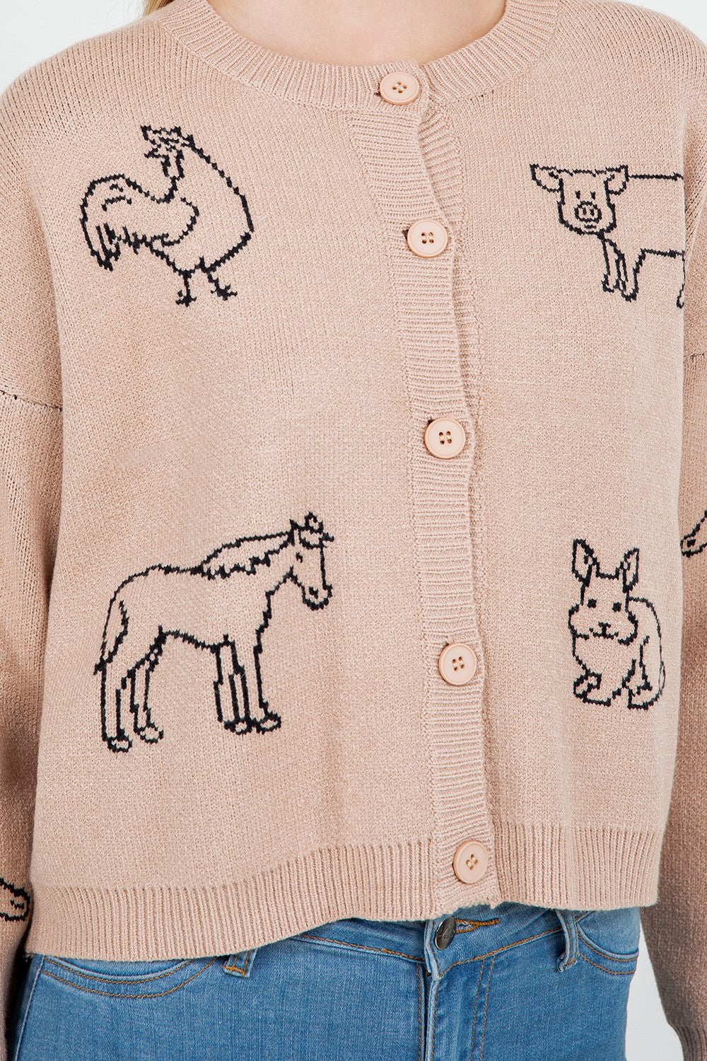 Farm Animal Cardigan - Proper