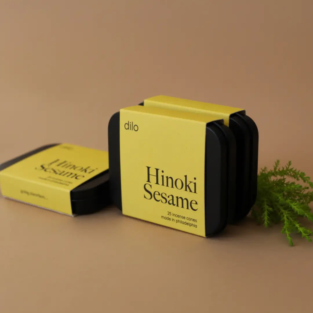 Hinoki Sesame dilo Incense Cones - Proper